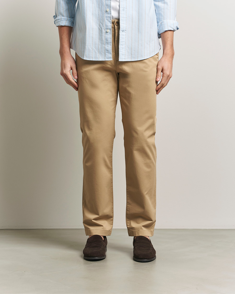 Homme | Pantalons | Gant | Regular Fit Chinos Dark Khaki