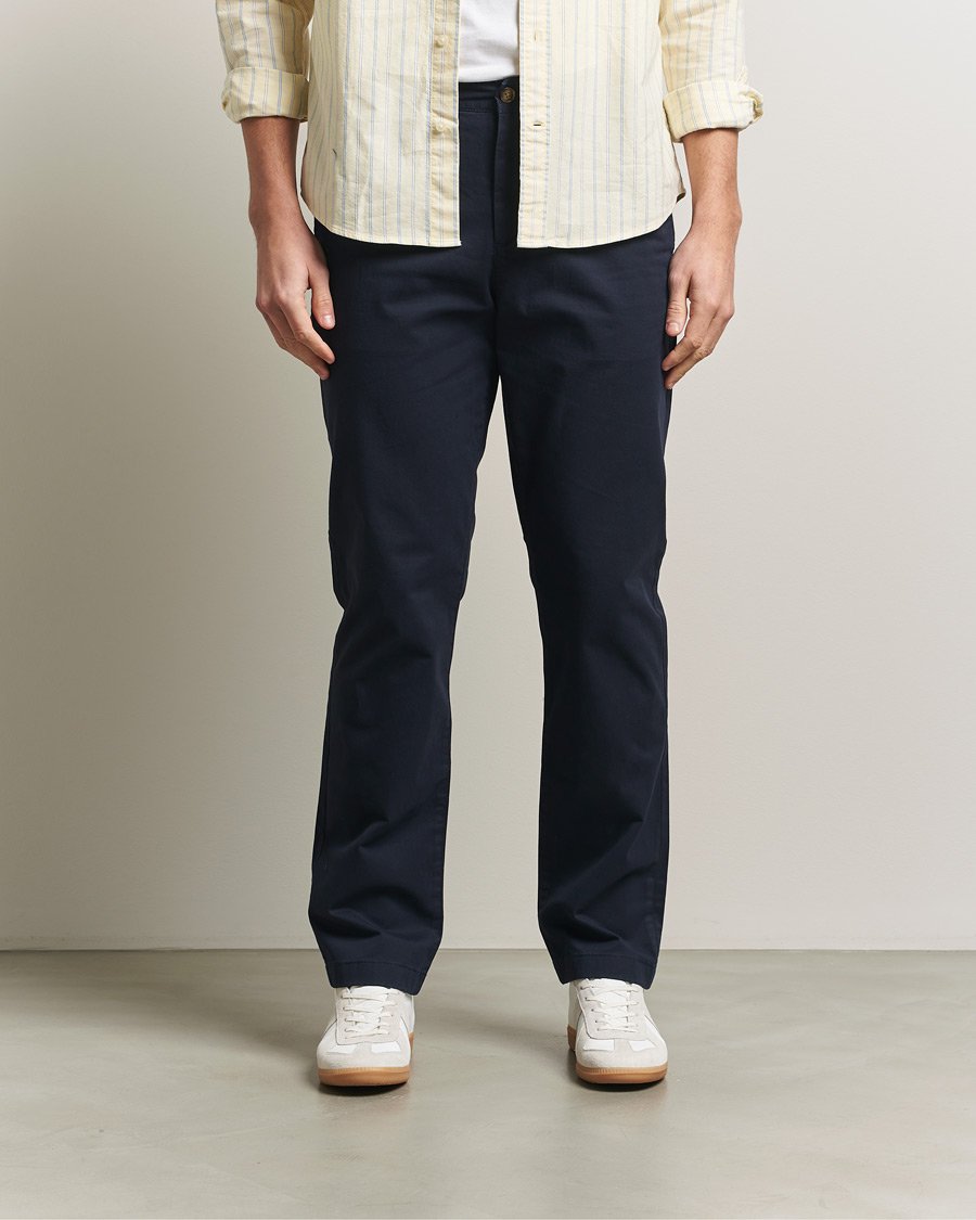 Homme | Pantalons | Gant | Regular Fit Chinos Evening Blue