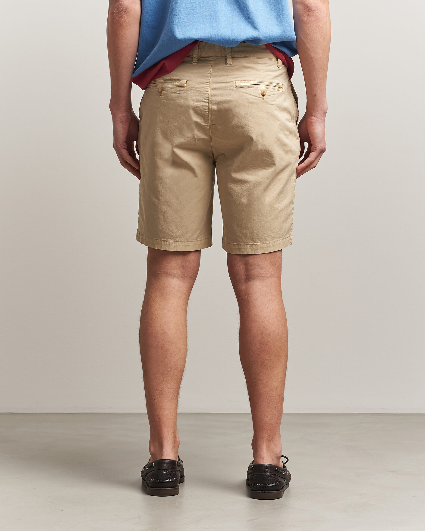 Homme | Shorts | GANT | Regular Sunfaded Shorts Oat Beige
