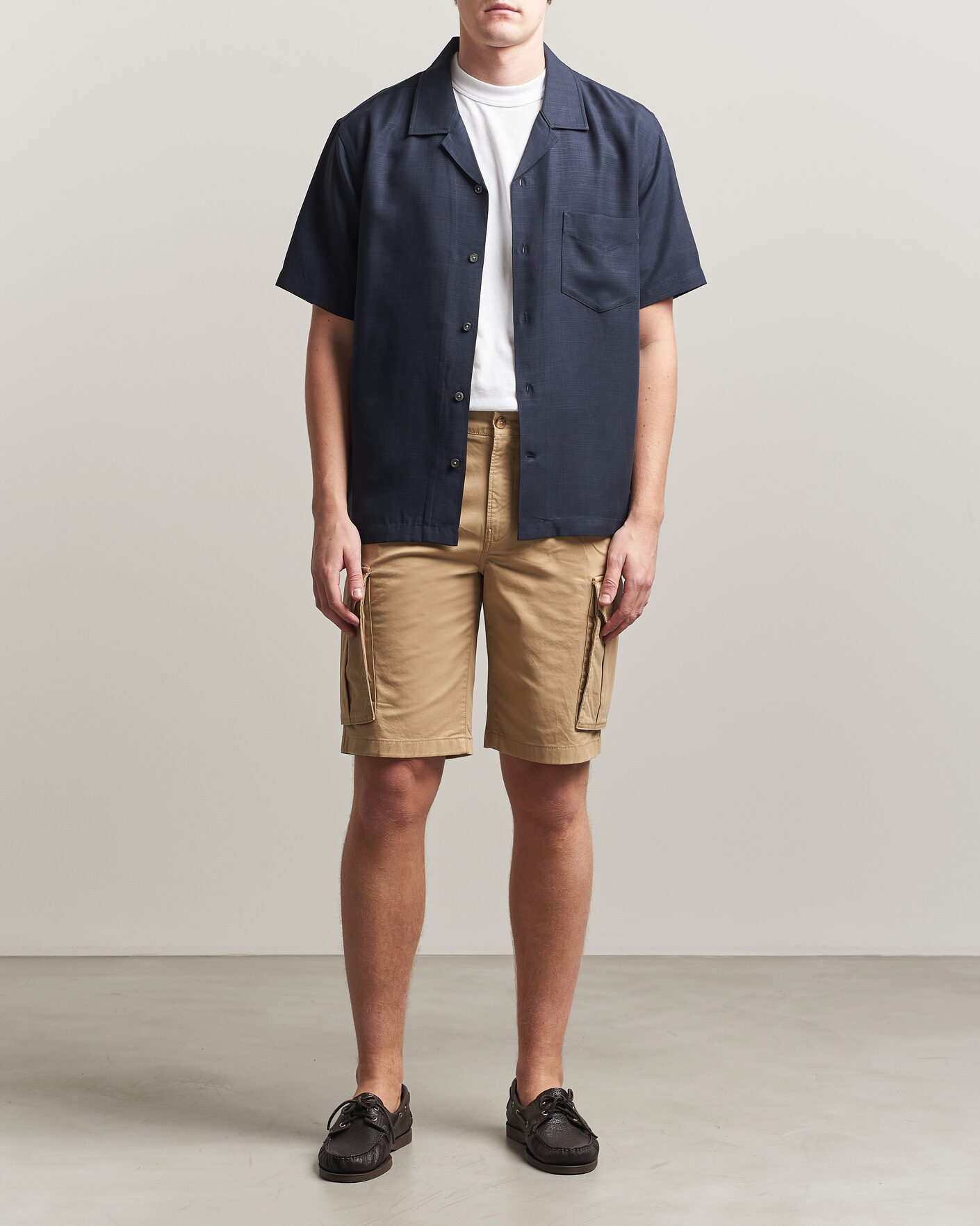 Homme | Shorts | GANT | Regular Fit Classic Cargo Shorts Dark Khaki