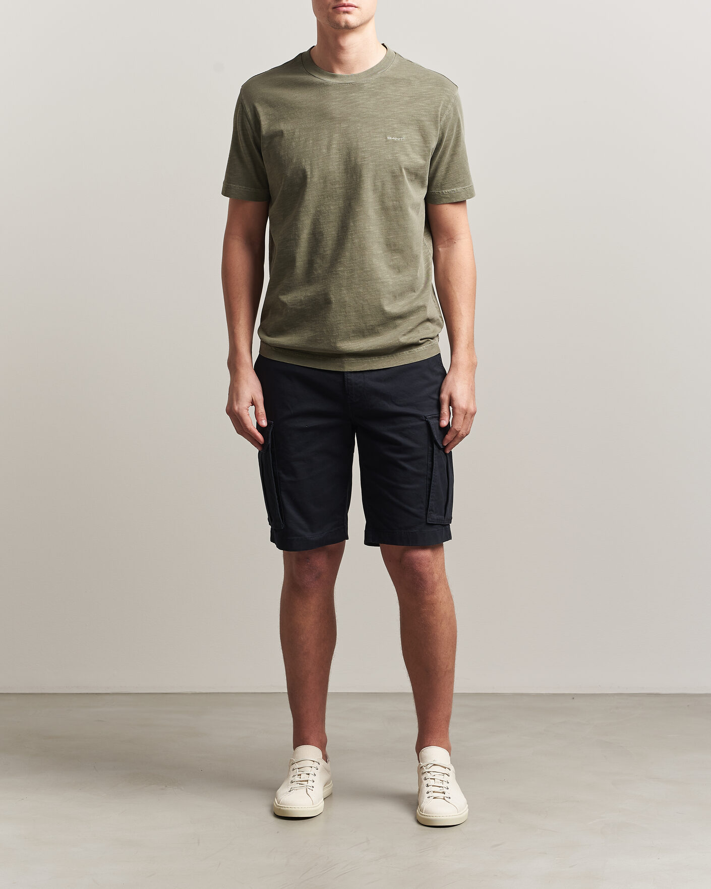 Homme | Shorts | Gant | Regular Fit Classic Cargo Shorts Black