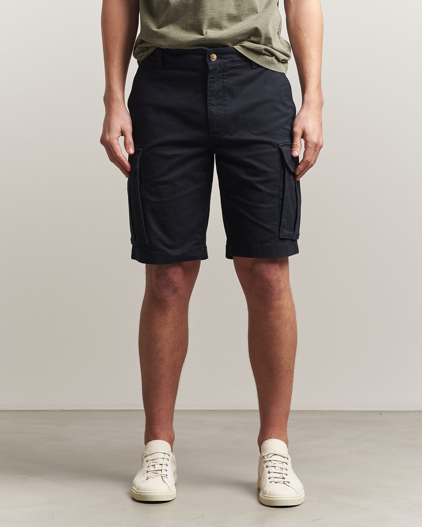 Homme | Shorts | Gant | Regular Fit Classic Cargo Shorts Black