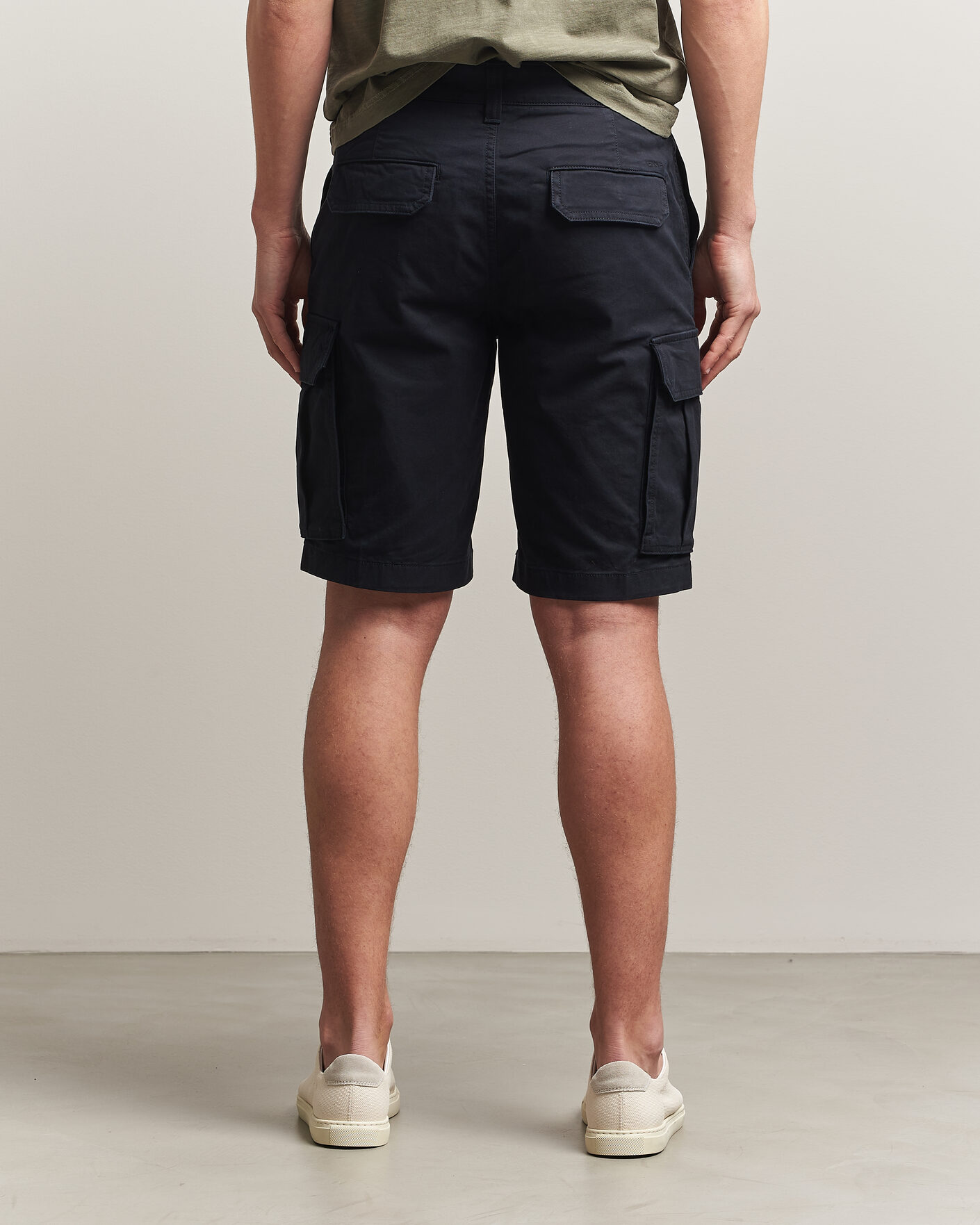 Homme | Shorts | Gant | Regular Fit Classic Cargo Shorts Black