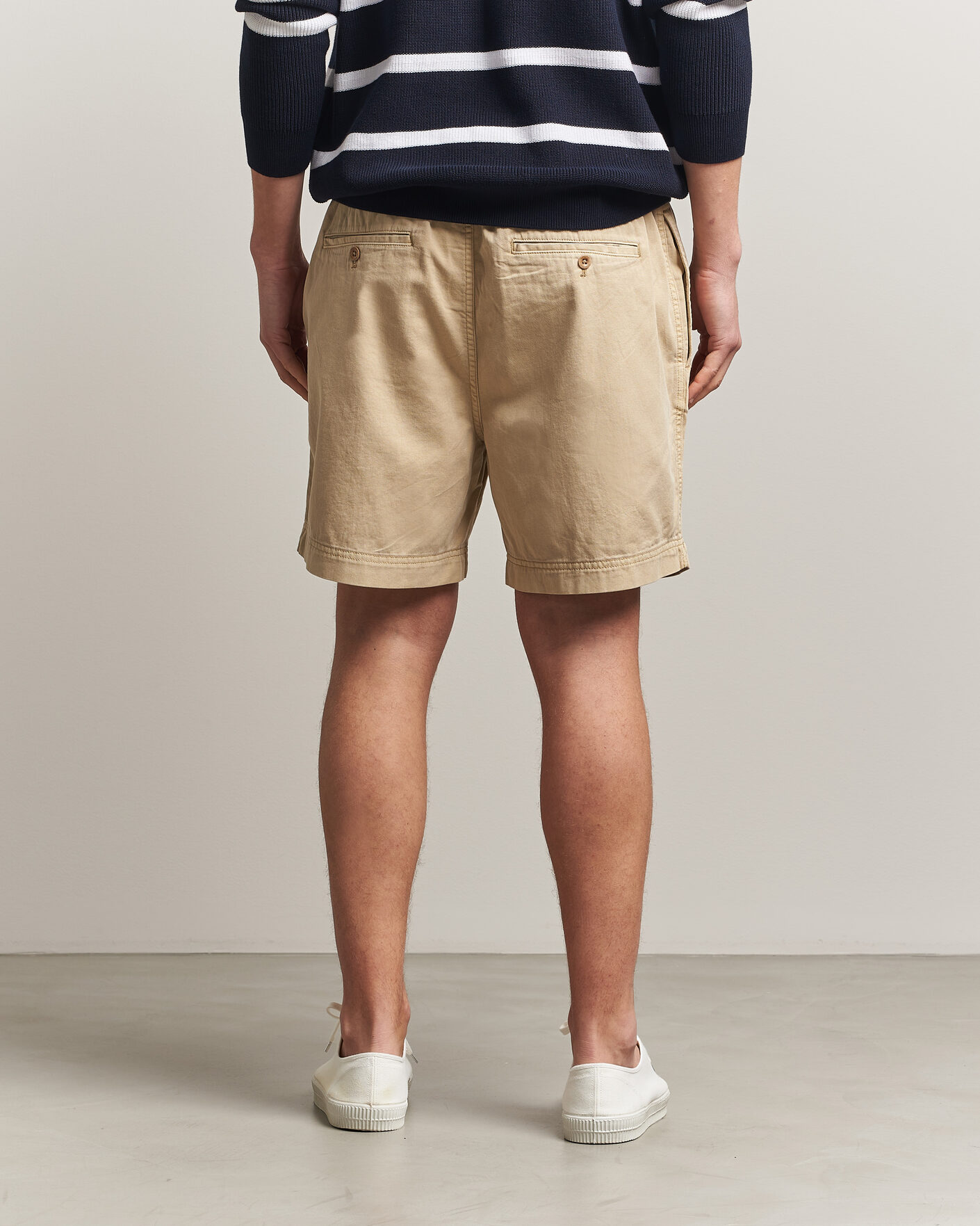 Homme | Shorts | Gant | Regular Fit Sunfaded Drawstring Oat Beige