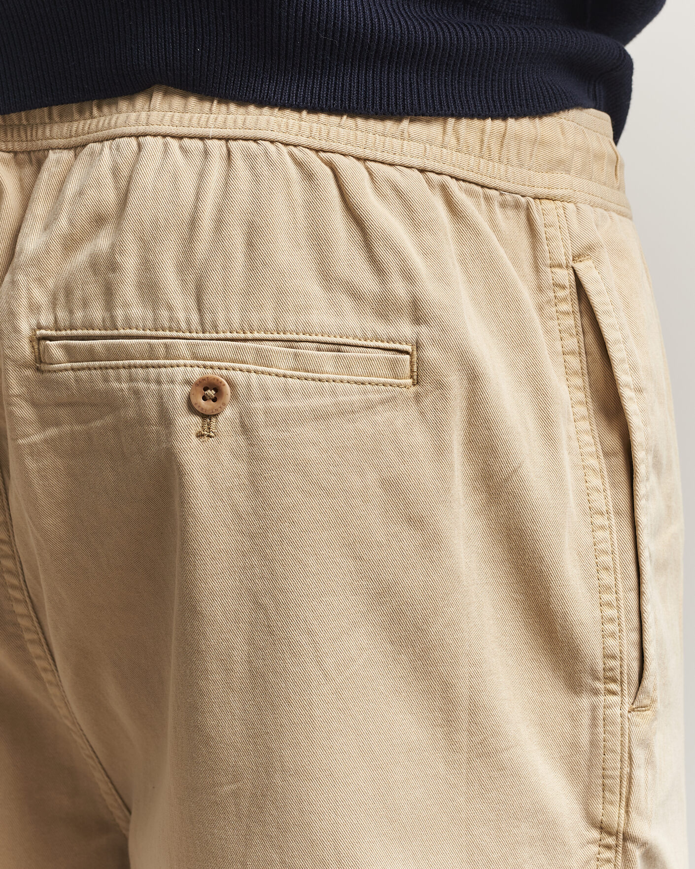 Homme | Shorts | GANT | Regular Fit Sunfaded Drawstring Oat Beige