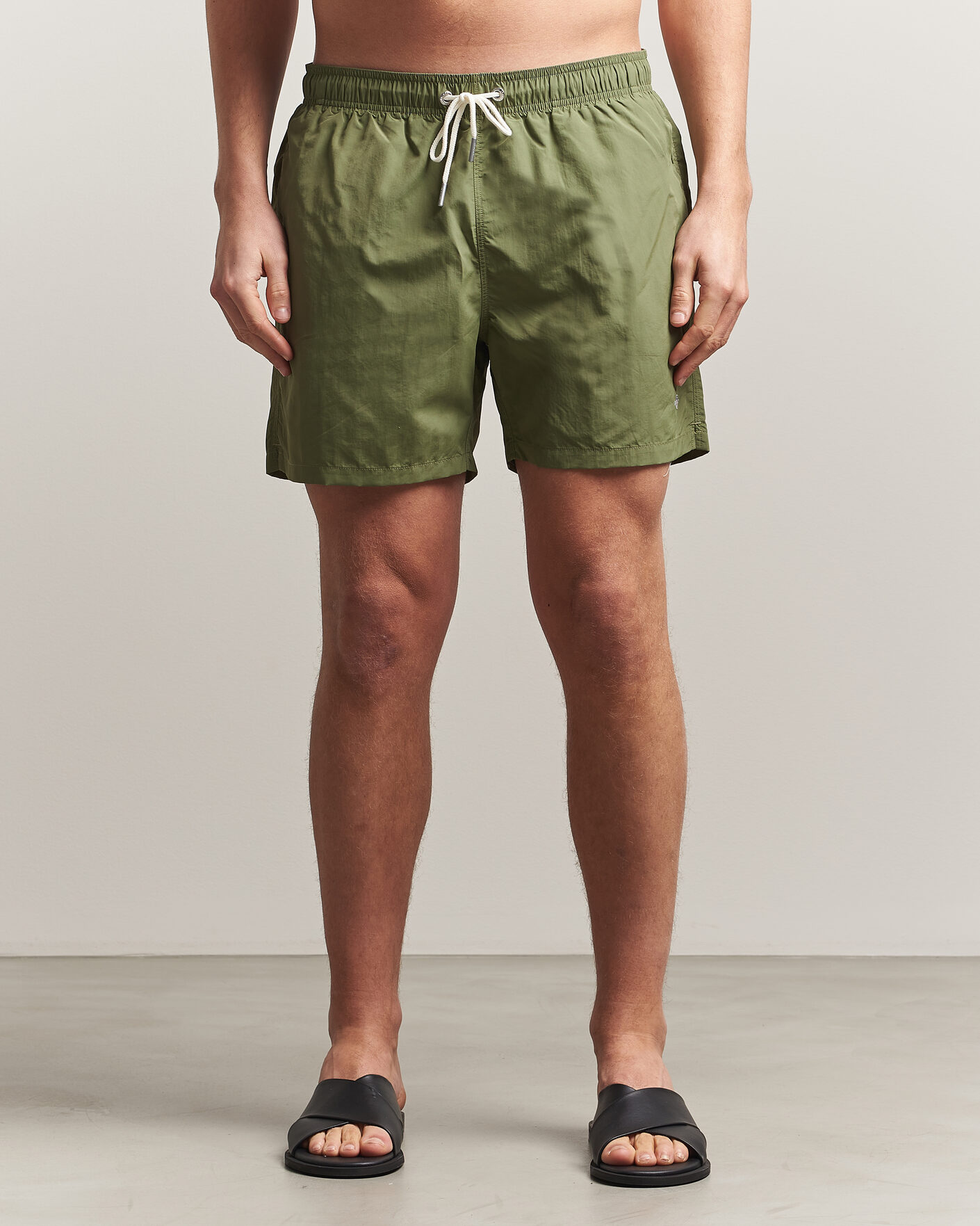 Homme | Maillots De Bain | Gant | Basic Swimshorts Dry Herb Green