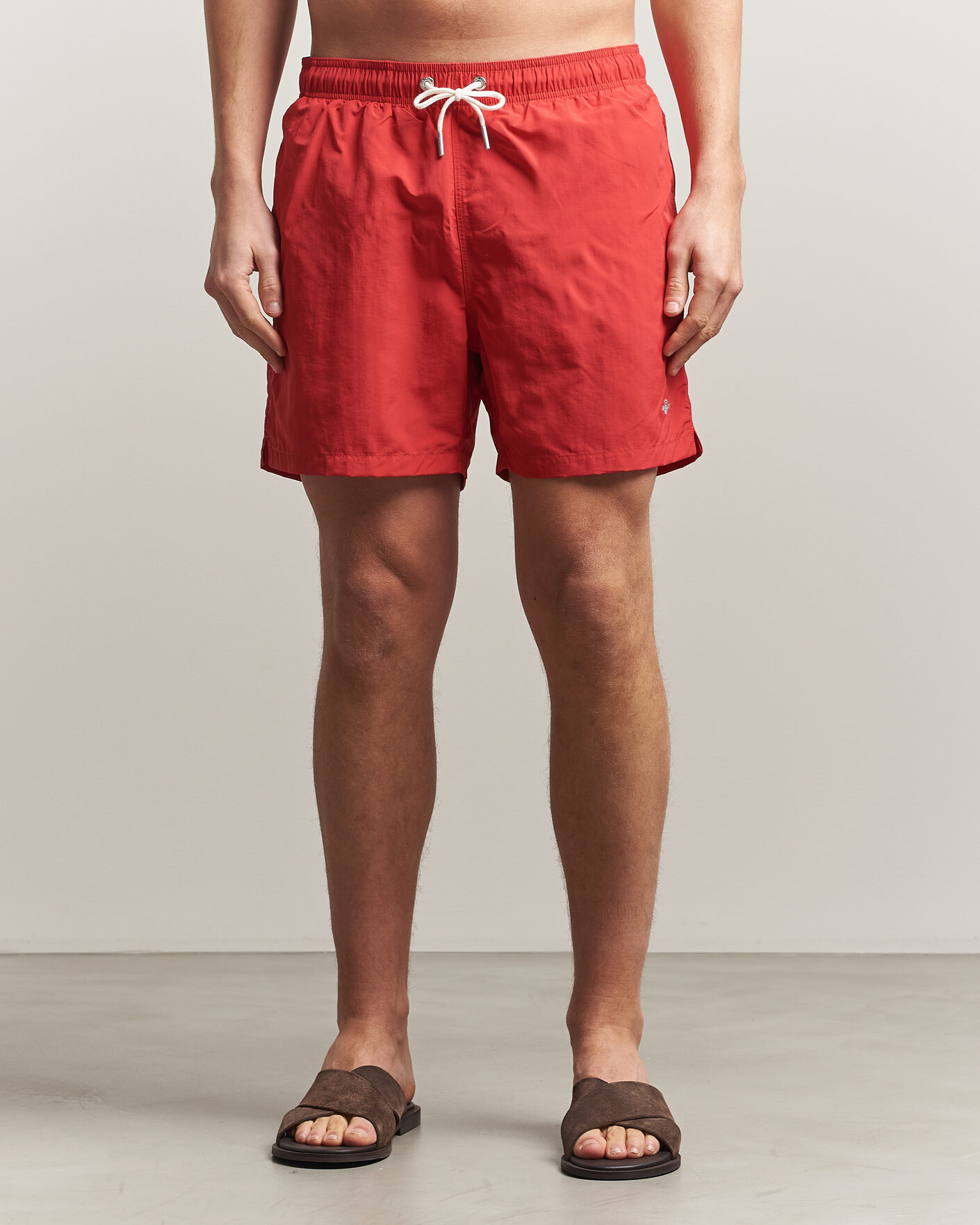 Homme | Maillots De Bain | Gant | Basic Swimshorts Rose Red