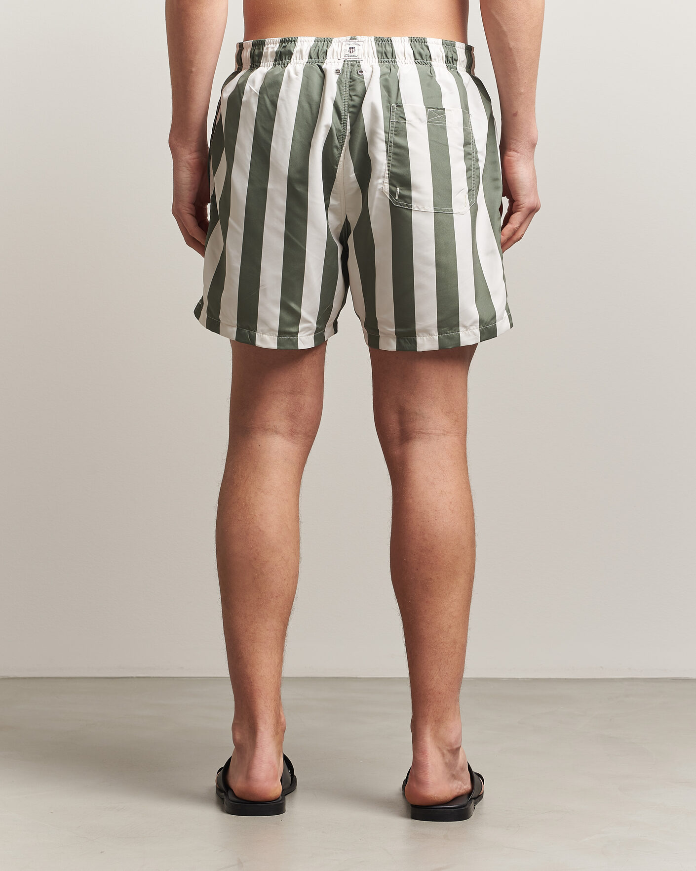 Homme | Maillots De Bain | GANT | Blockstriped Swimshorts Dry Herb Green