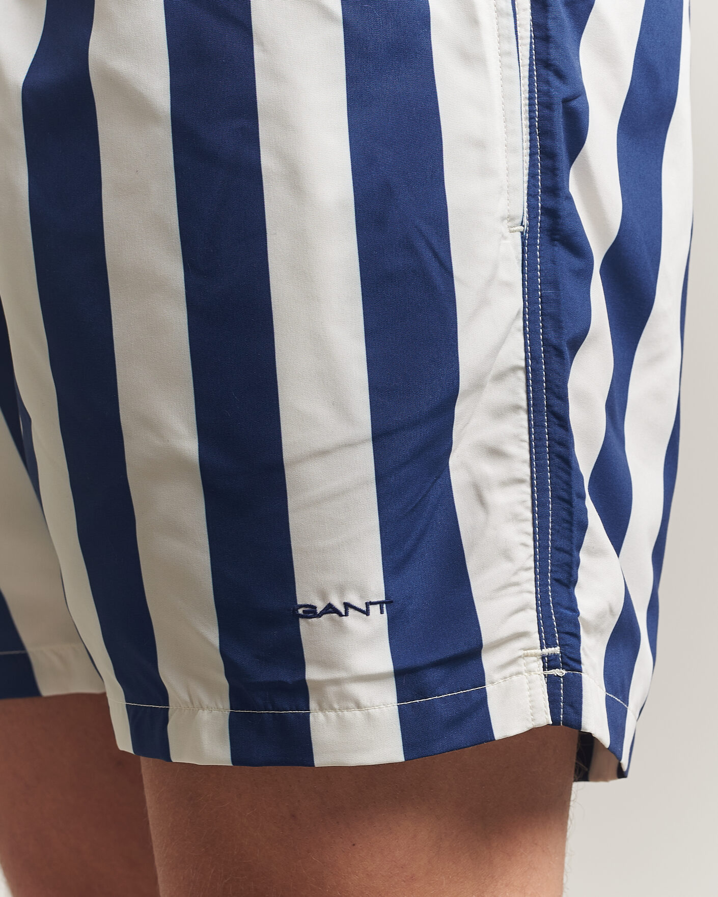 Homme | Maillots De Bain | Gant | Blockstriped Swimshorts Rich Navy