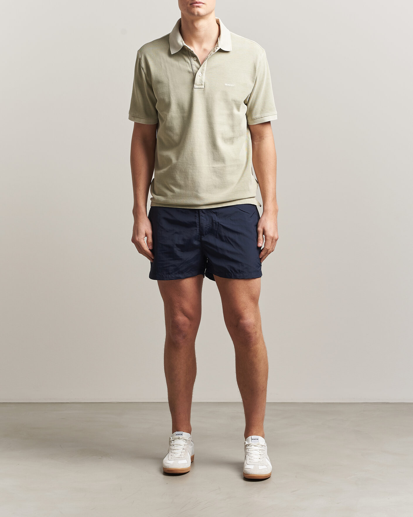 Homme | Maillots De Bain | Gant | Fitted Swimshorts Marine