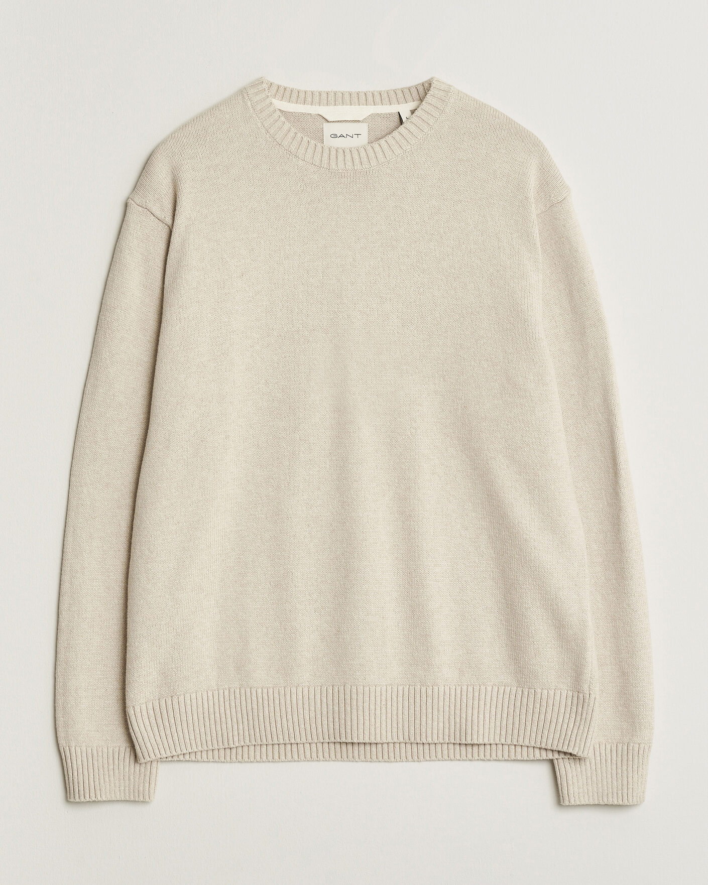 Homme | Pulls Et Tricots | Gant | Cotton/Cashmere Knitted Sweater Seed Melange