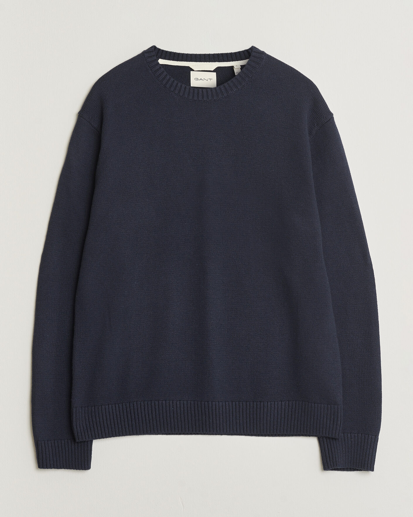 Homme | Pulls Et Tricots | Gant | Cotton/Cashmere Knitted Sweater Evening Blue