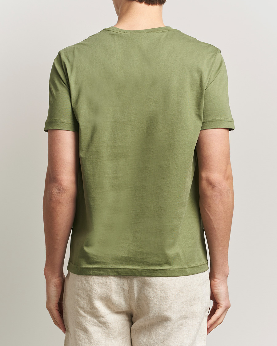 Homme | T-shirts | Gant | The Original T-Shirt Dry Herb Green