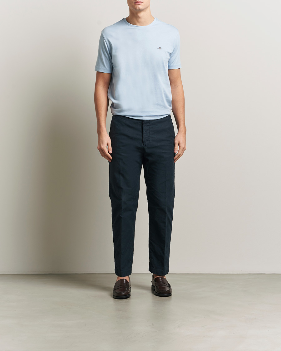 Homme | T-shirts | Gant | The Original T-Shirt Fresh Blue