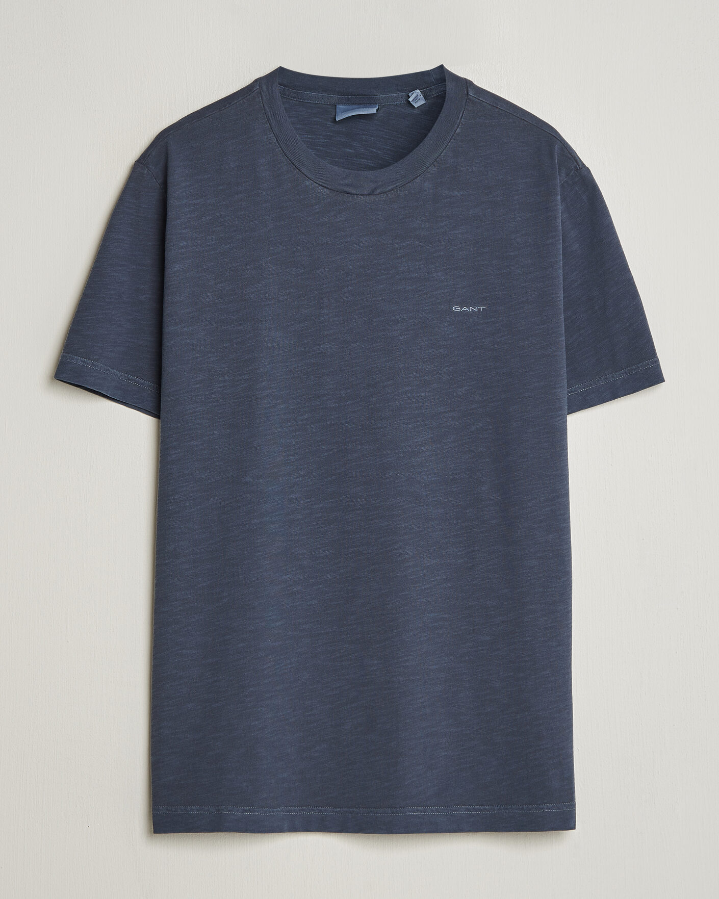 Homme | T-shirts | Gant | Washed Slub T-Shirt Evening Blue