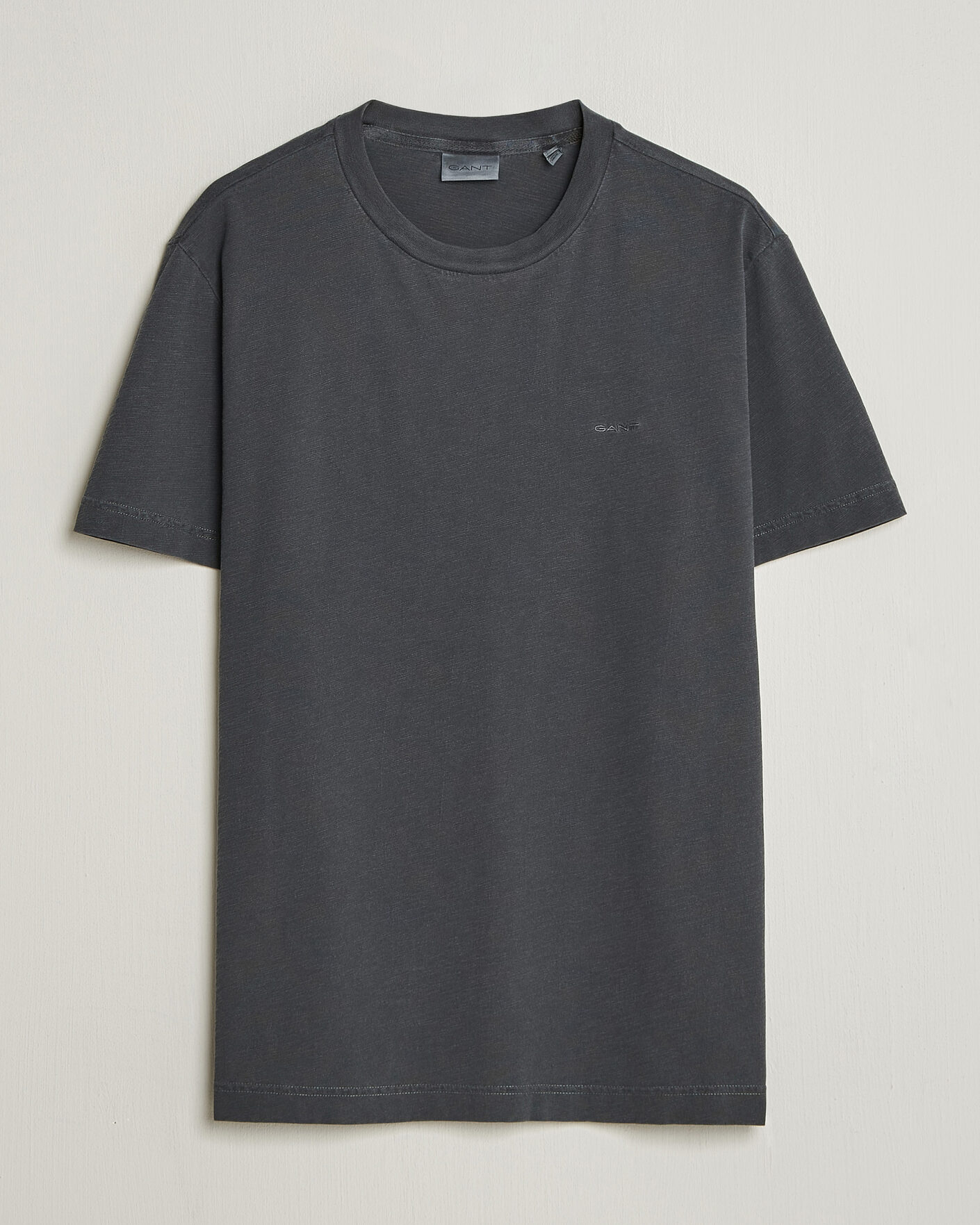 Homme | T-shirts | GANT | Washed Slub T-Shirt Black