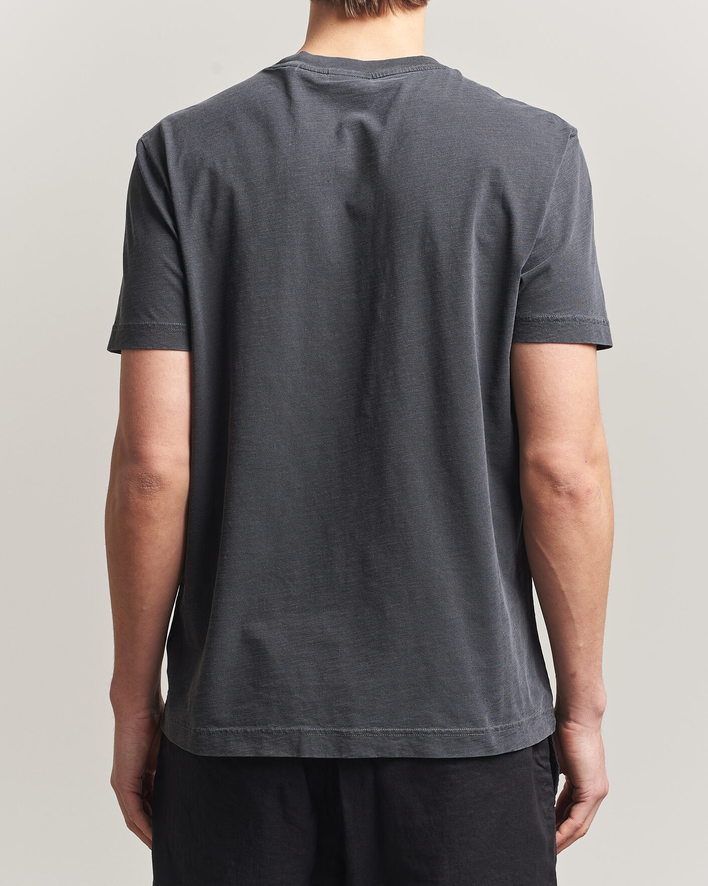 Homme | T-shirts | Gant | Washed Slub T-Shirt Black