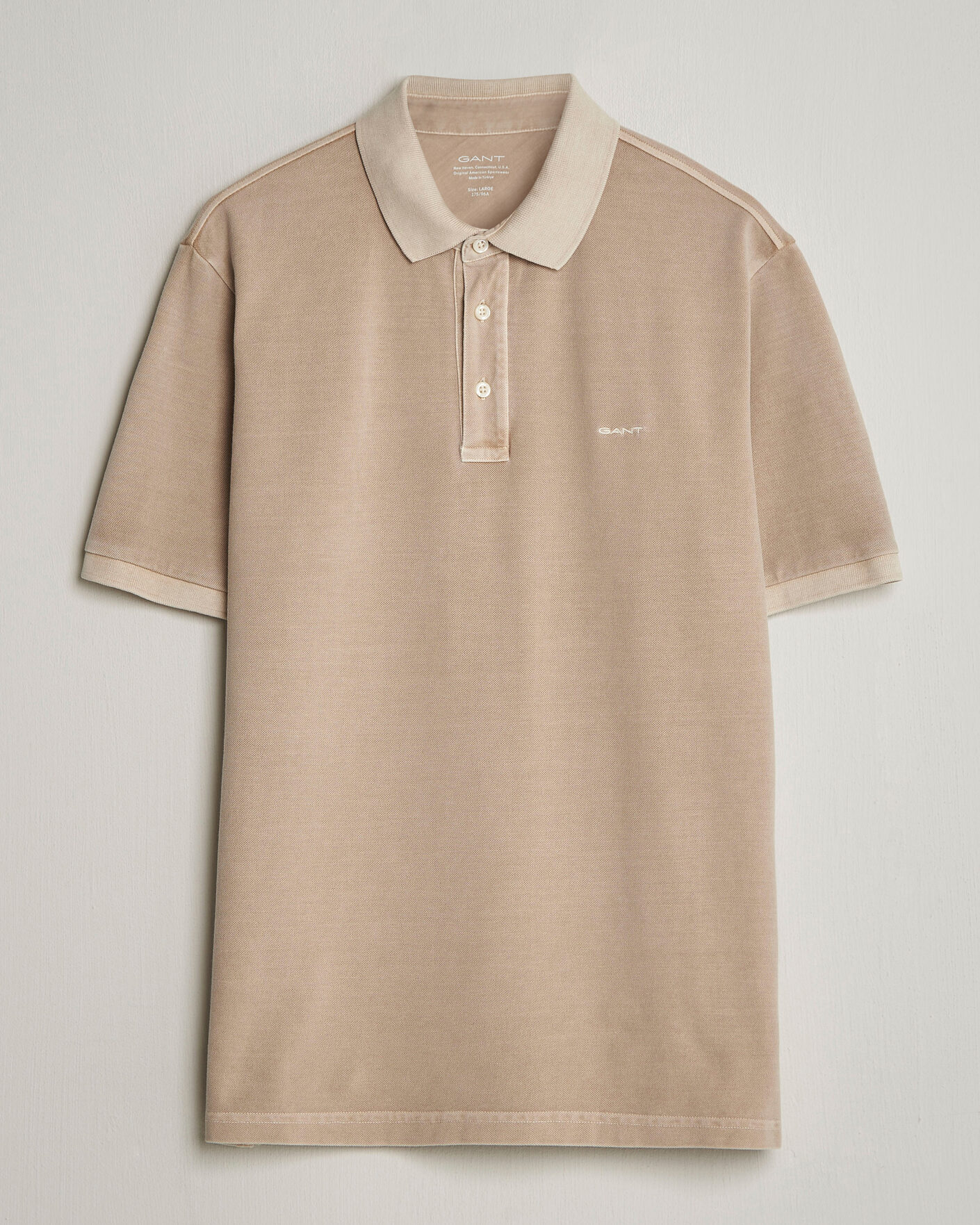 Homme | Polos | GANT | Sunfaded Polo Oat Beige
