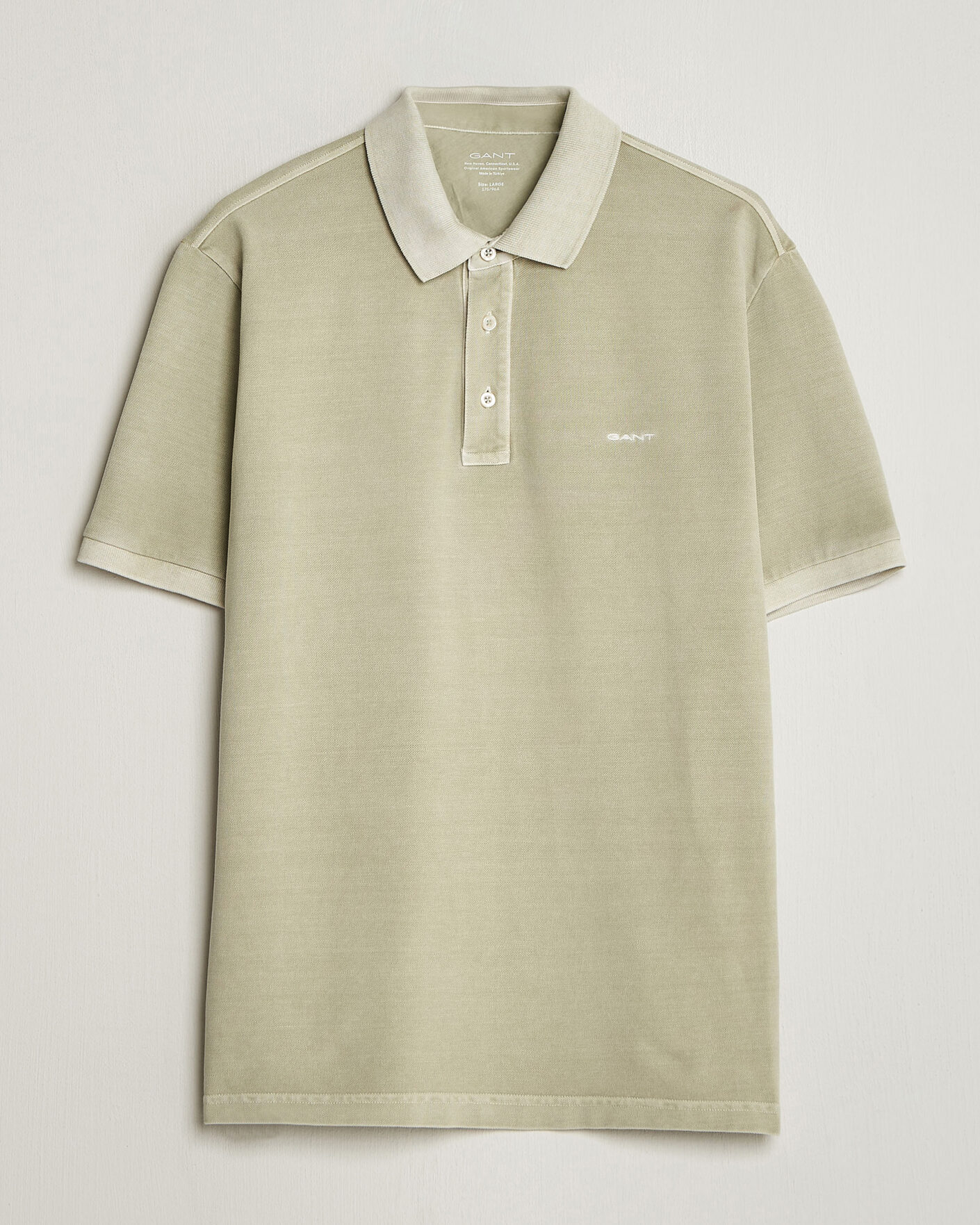 Homme | Polos | Gant | Sunfaded Polo Milky Matcha