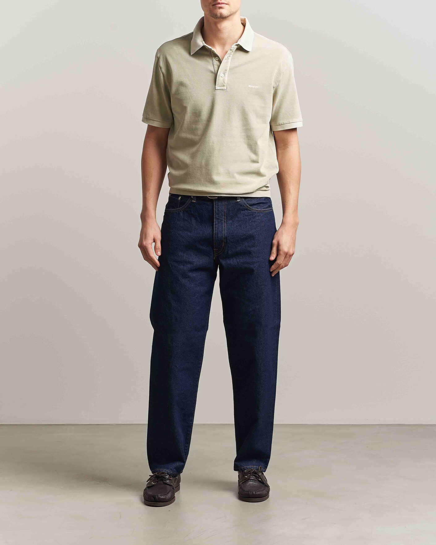 Homme | Polos | Gant | Sunfaded Polo Milky Matcha