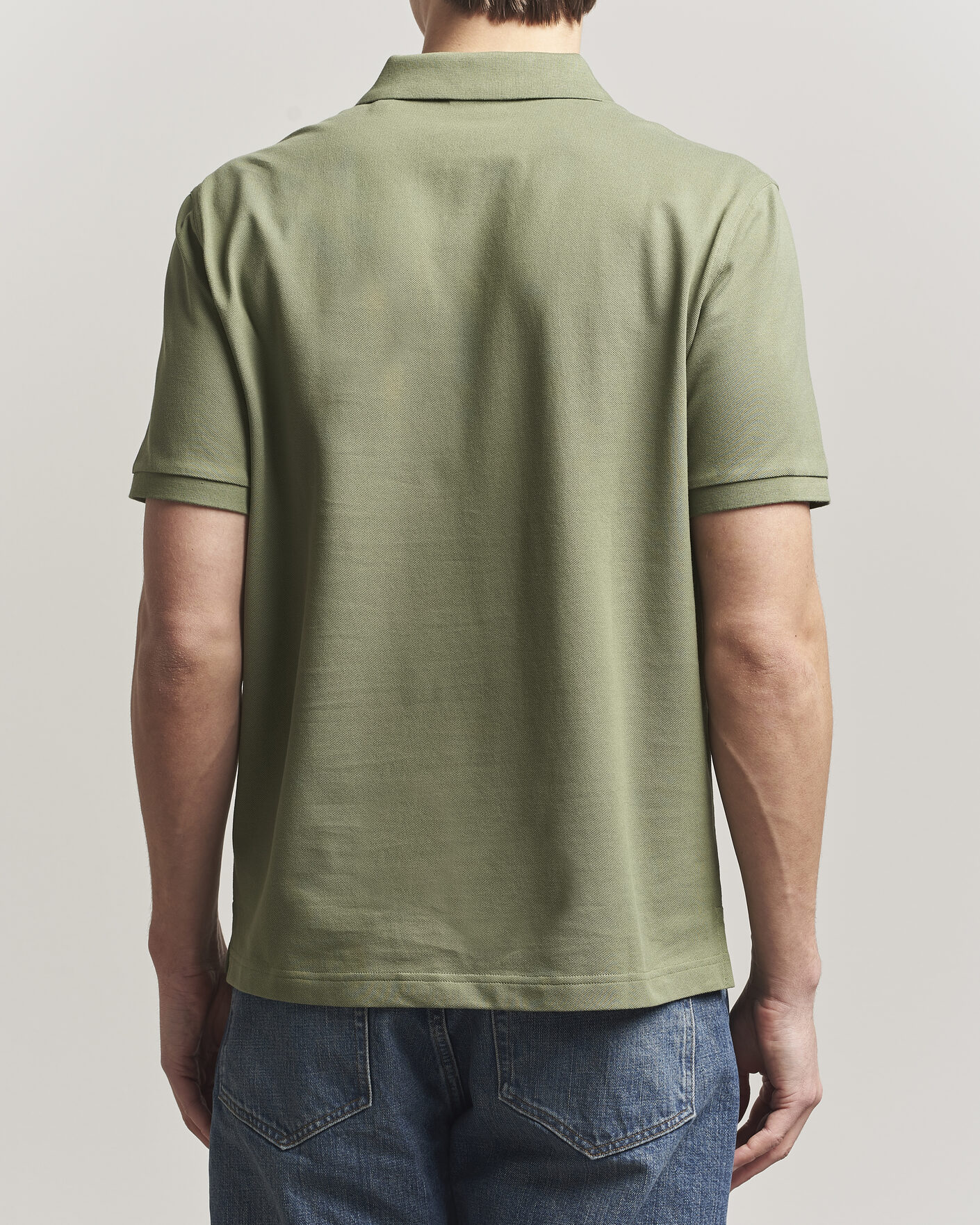 Homme | Polos | Gant | The Original Polo Dry Herb Green