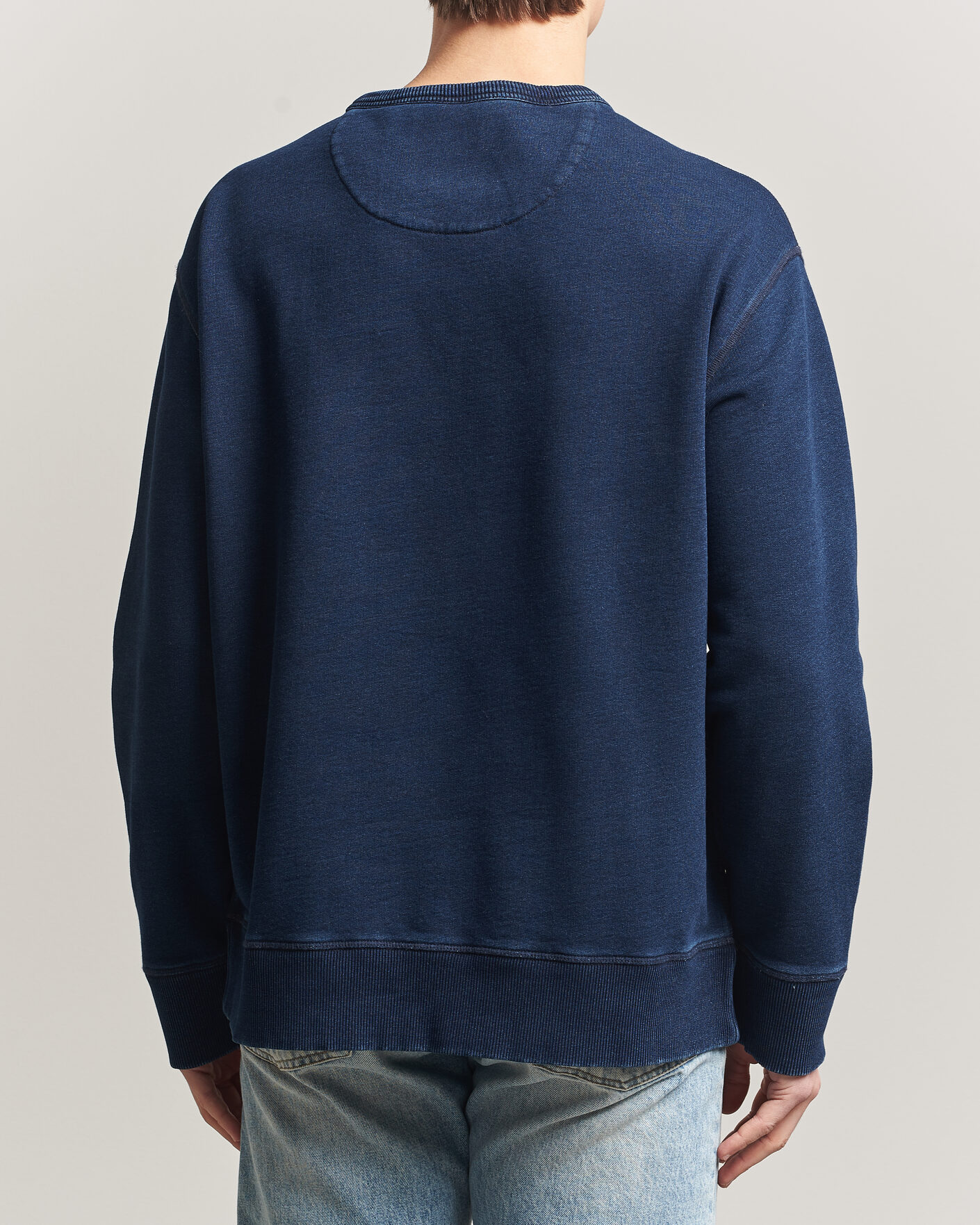 Homme | Pulls Et Tricots | Gant | Indigo Graphic Sweatshirt Dark Blue