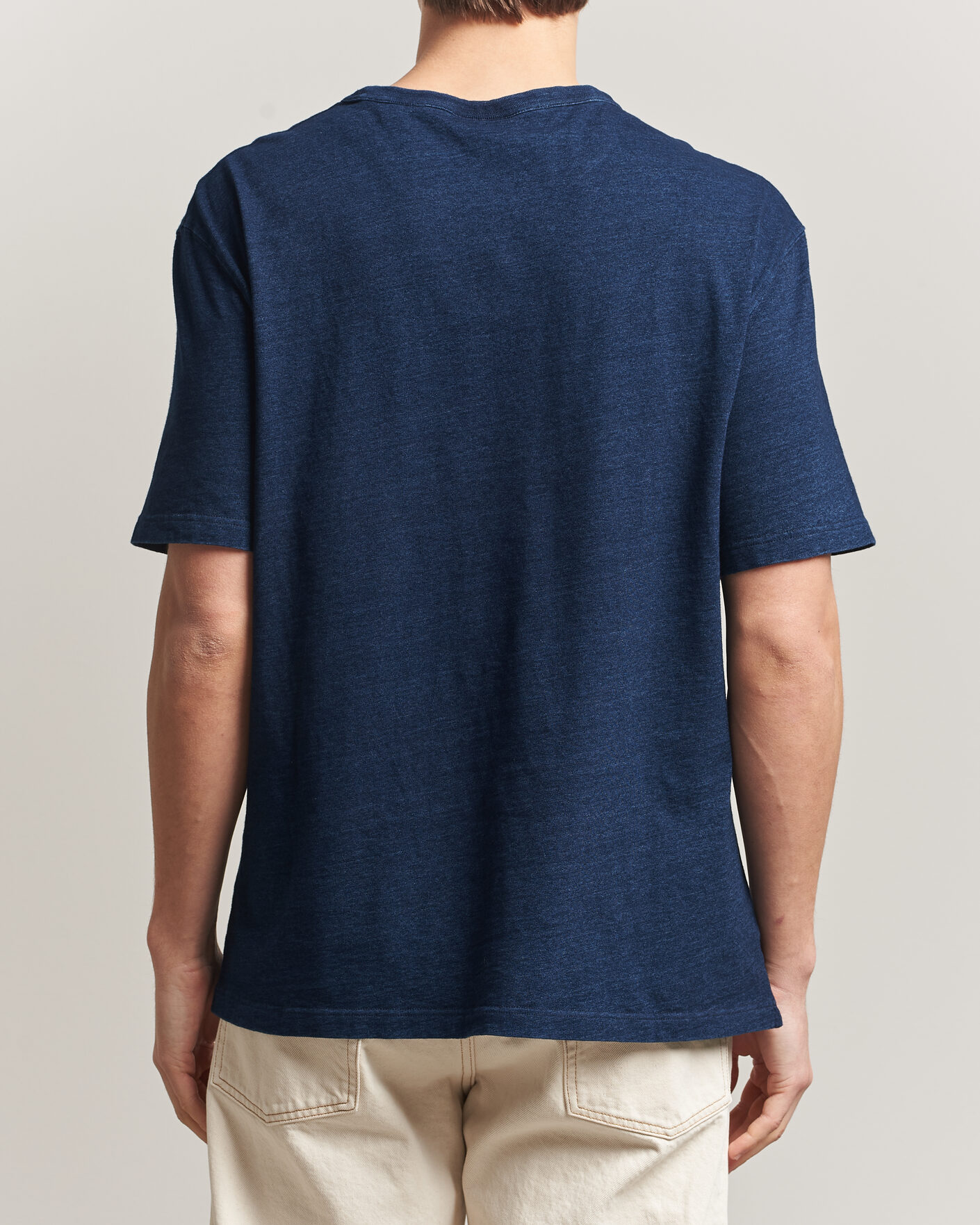 Homme | T-shirts | Gant | Indigo Graphic T-Shirt Dark Blue