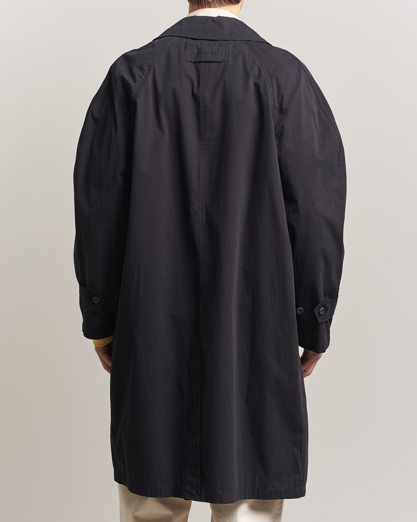 Homme | Manteaux Et Vestes | Gant | Cotton Coat Black