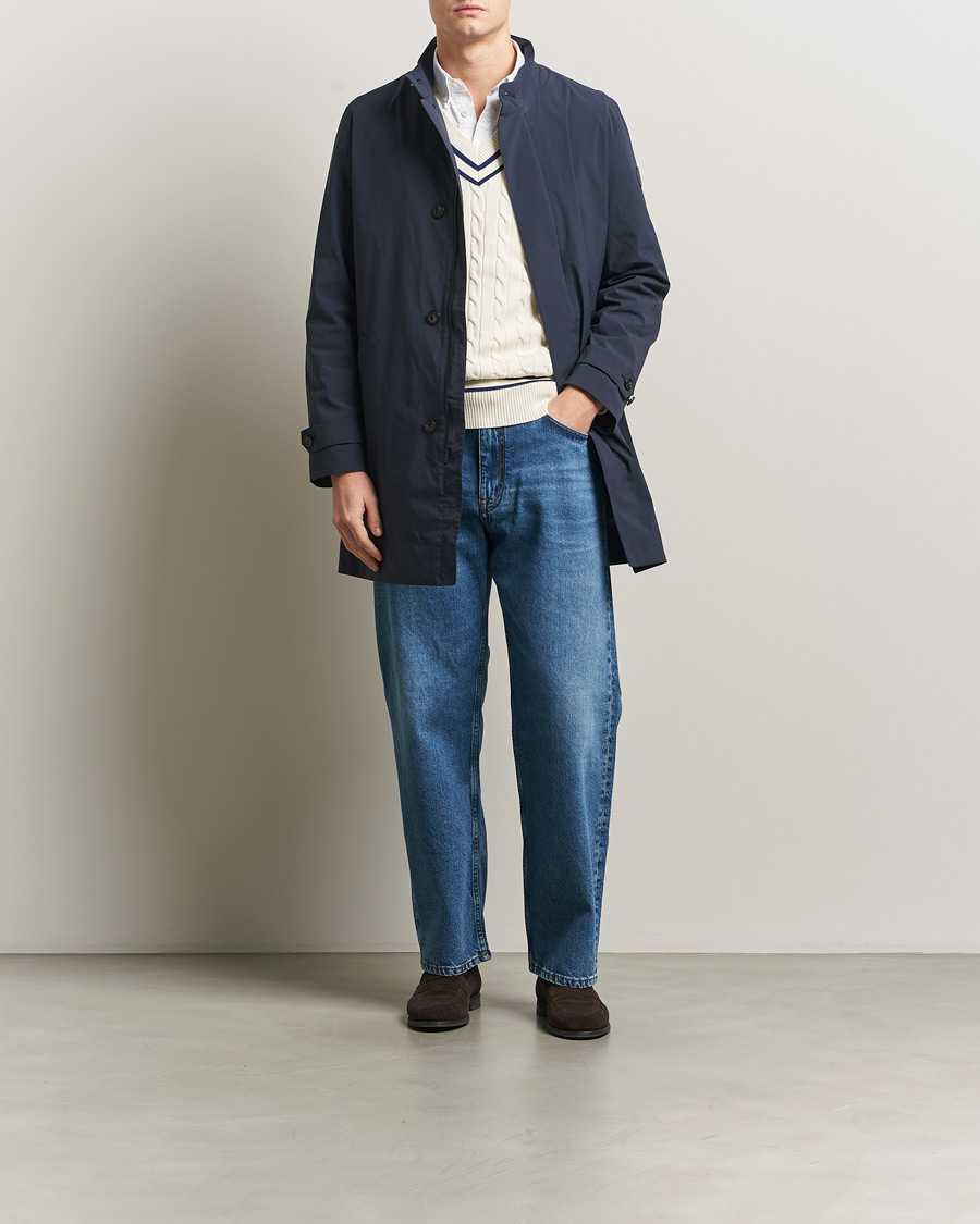 Homme | Manteaux Et Vestes | GANT | Lightweight Commuter Coat Evening Blue