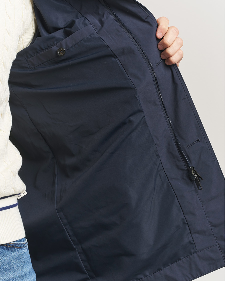 Homme | Manteaux Et Vestes | GANT | Lightweight Commuter Coat Evening Blue