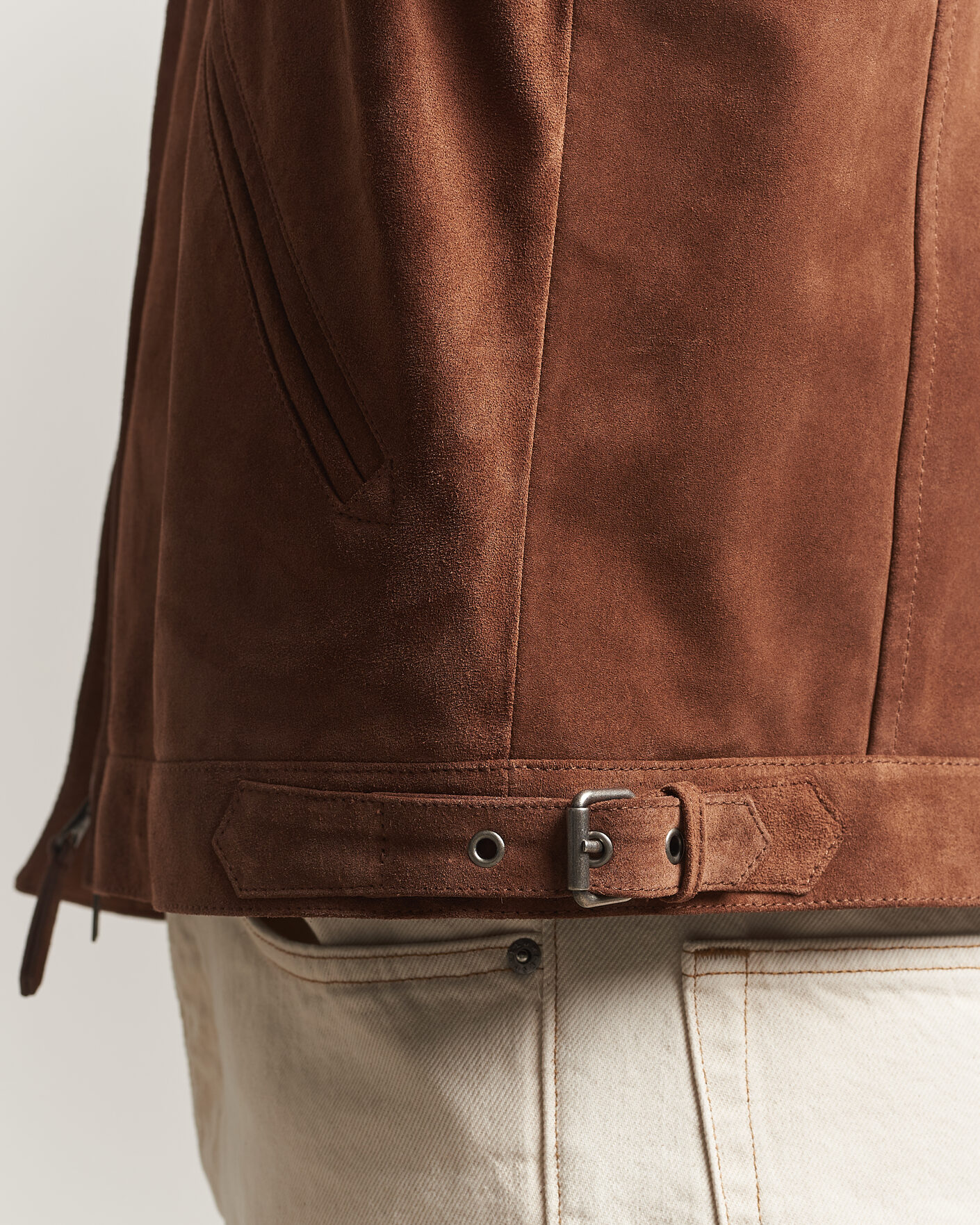 Homme | Manteaux Et Vestes | GANT | Suede Jacket Mahogany Brown