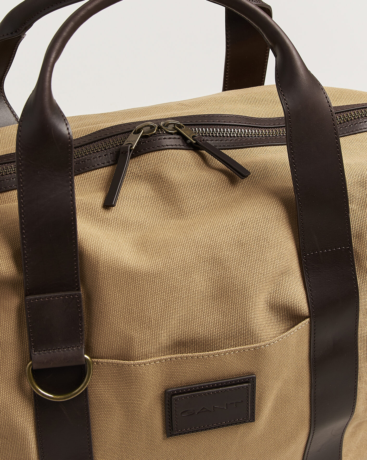 Homme | Sacs | Gant | Washed Canvas Duffle Bag Warm Khaki