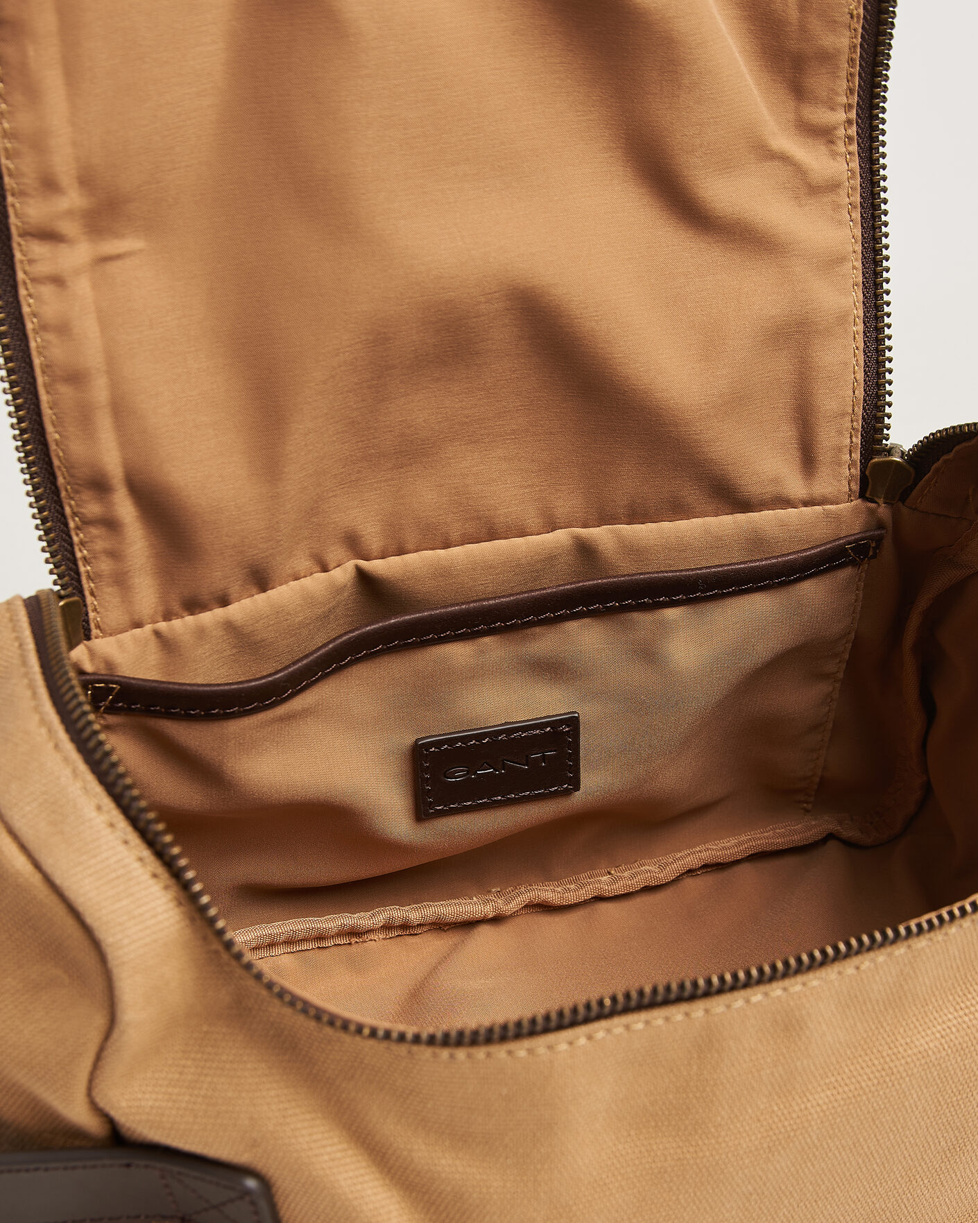 Homme | Sacs | Gant | Washed Canvas Washbag Warm Khaki