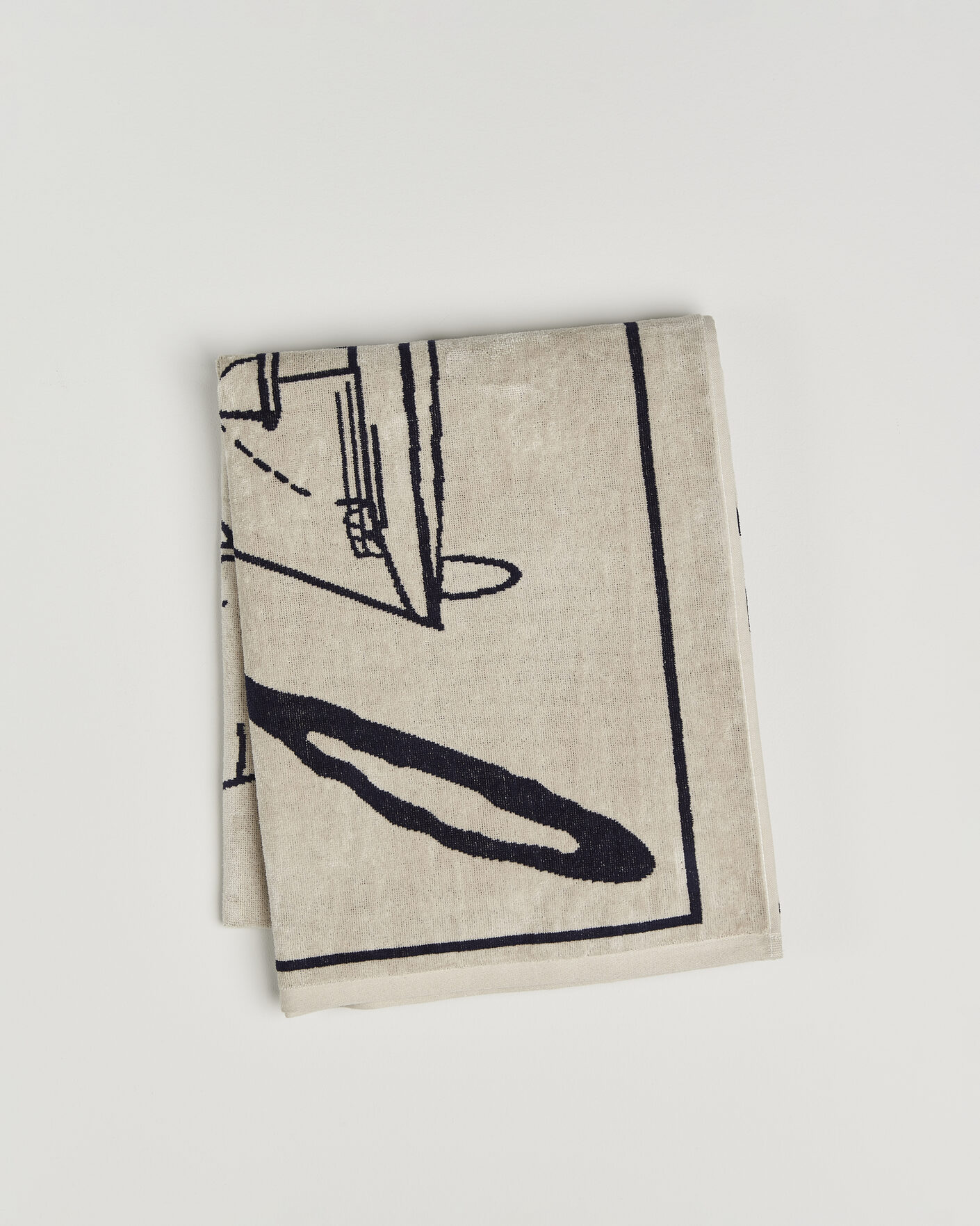 Homme | Tissus | Gant | Since 1949 Beach Towel Faded Beige