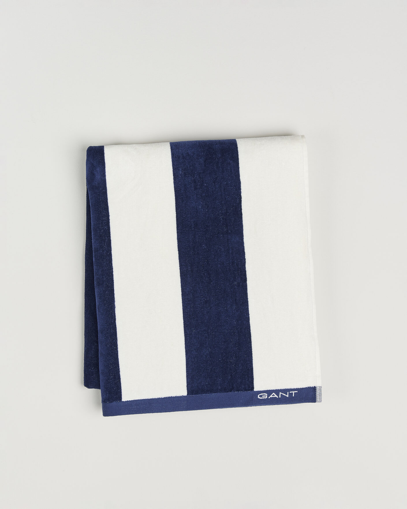 Homme | Tissus | GANT | Striped Beach Towel Vintage Blue