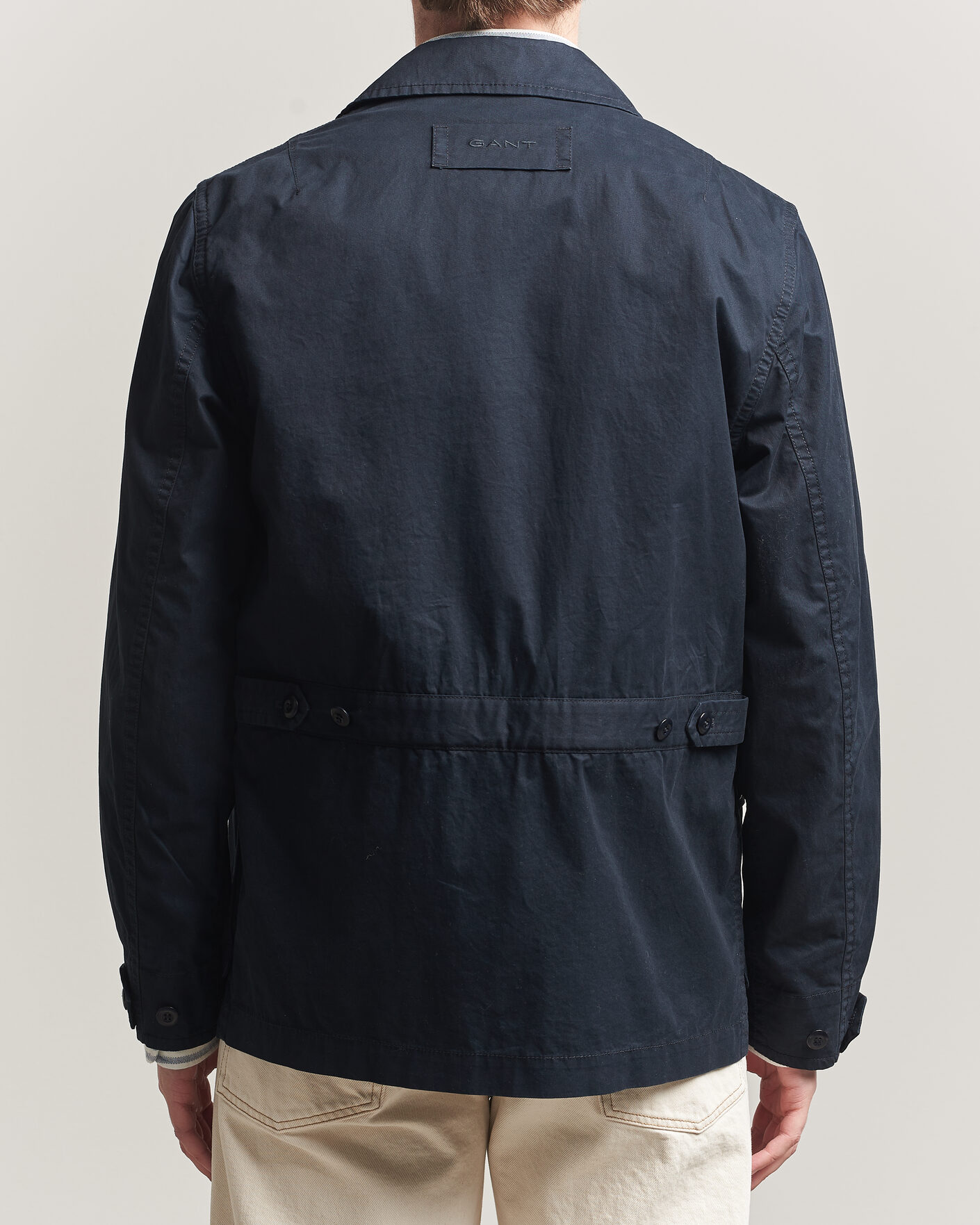 Homme | Manteaux Et Vestes | GANT | Cotton Decker Jacket Black