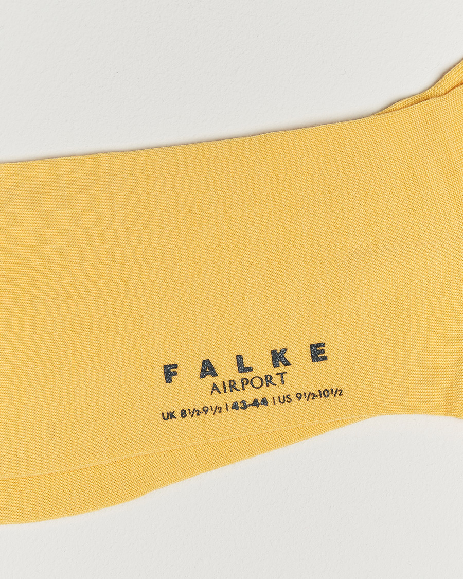 Homme | Sous-Vêtements Et Chaussettes | Falke | Airport Socks Banana Yellow