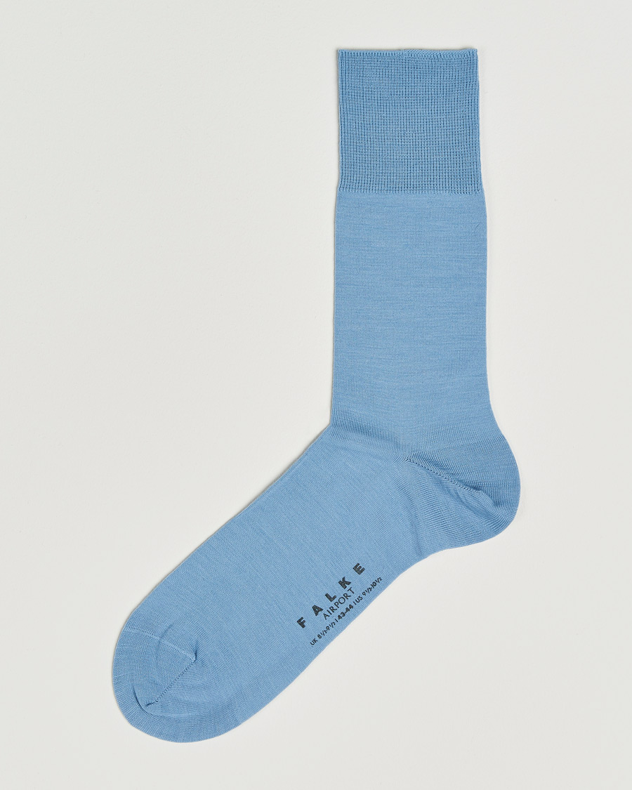 Homme | Sous-Vêtements Et Chaussettes | Falke | Airport Socks Sky Blue