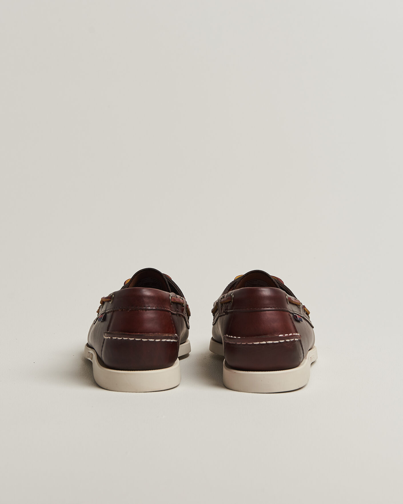 Homme | Chaussures Bateau | Sebago | Docksides Portland Waxed Boat Shoe Dark Brown