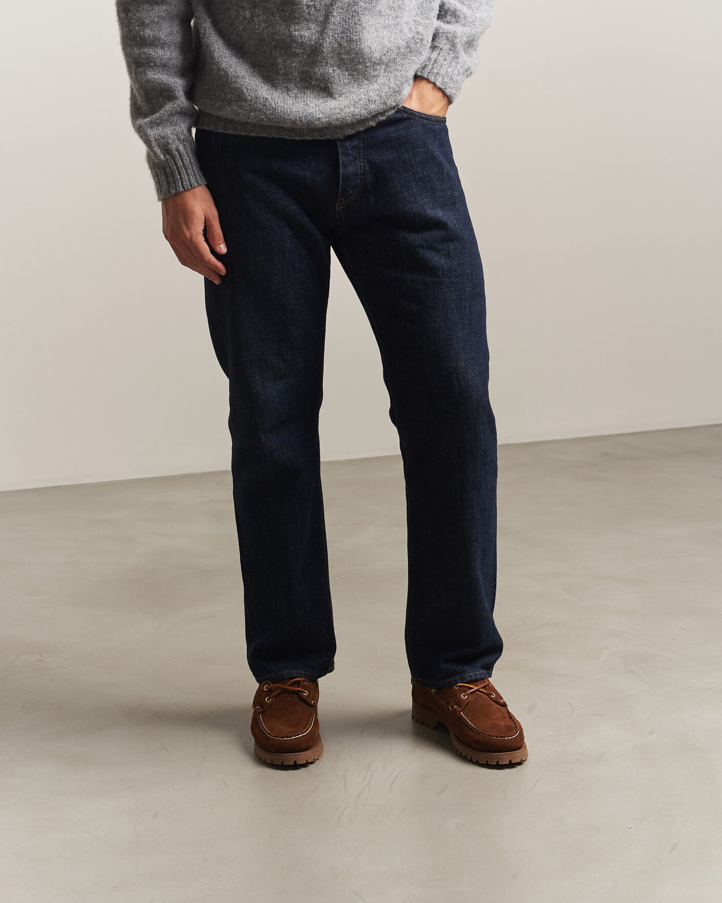 Homme | Loafers | Sebago | Ranger Suede Loafer Dark Brown