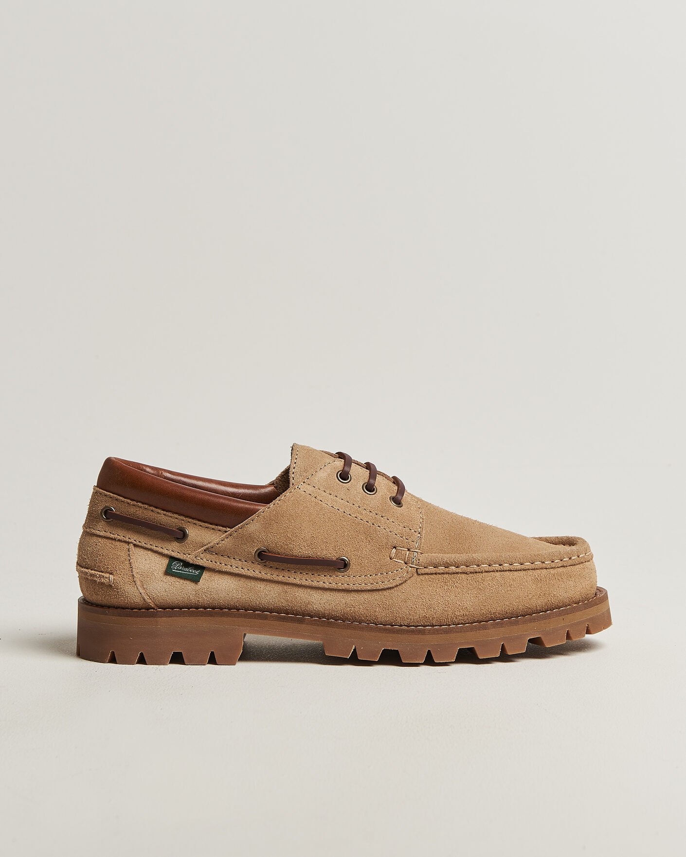 Homme | Derbies | Paraboot | Briac Moc Toe Derby Sand Suede