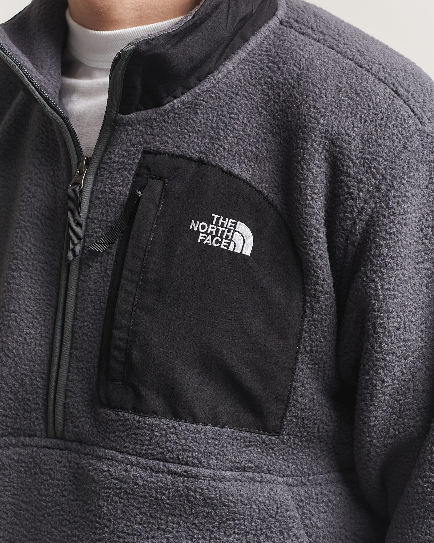 Homme | Pulls Et Tricots | The North Face | Yumiori Fleece Half Zip Asphalt Grey