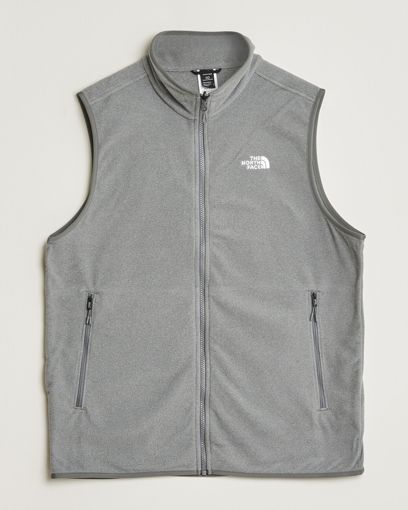 Homme | Pulls Et Tricots | The North Face | Glacier Fleece Vest Grey