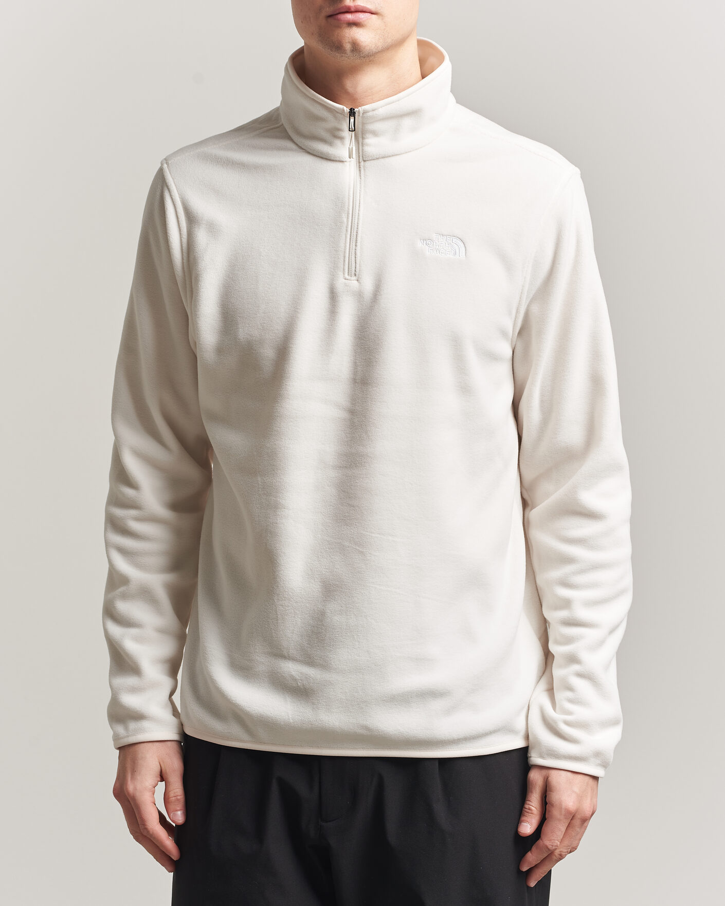 Homme | Pulls Et Tricots | The North Face | Glacier 1/4 Zip Fleece White Dune