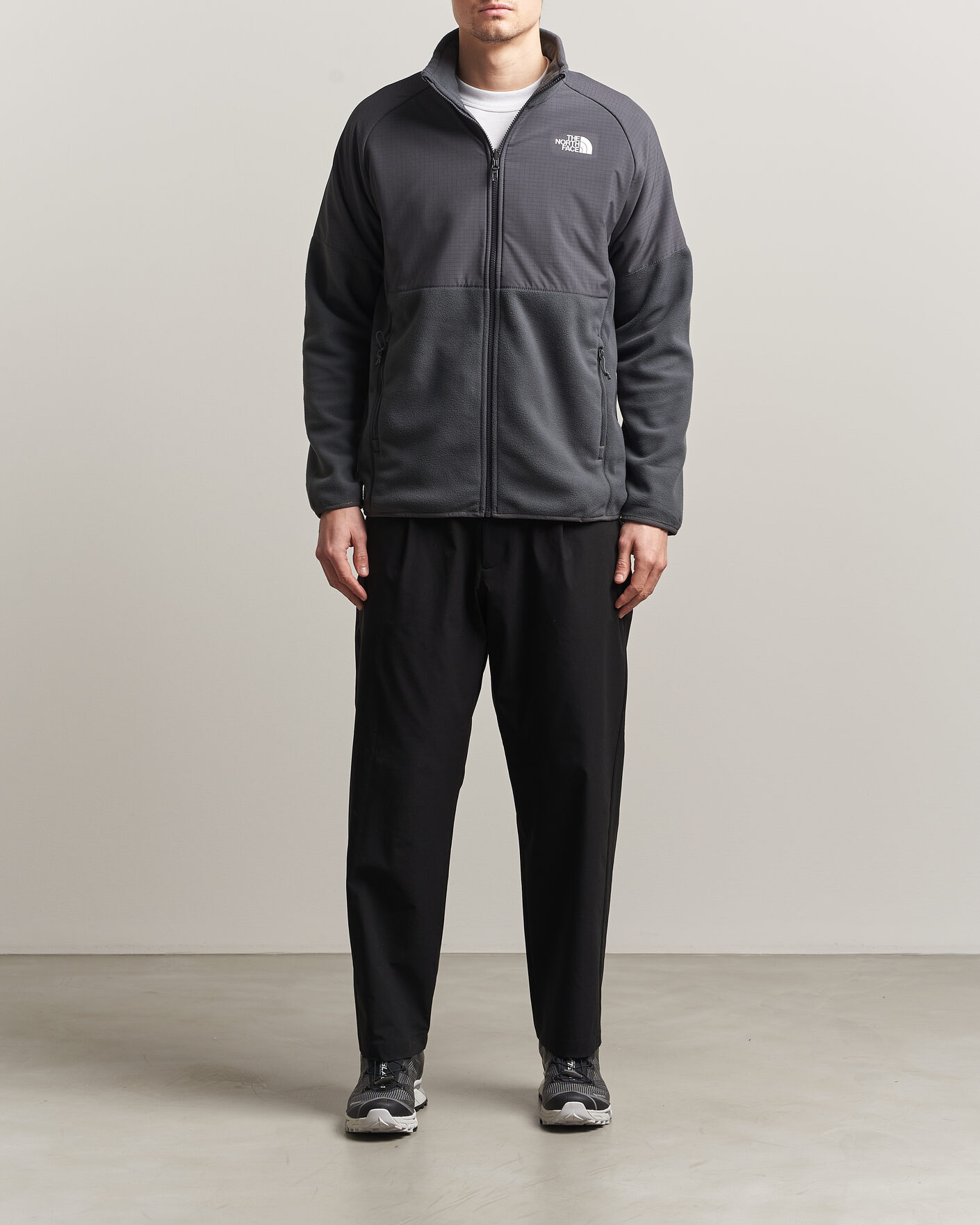 Homme | Pulls Et Tricots | The North Face | Glacier Hybrid Fleece Black