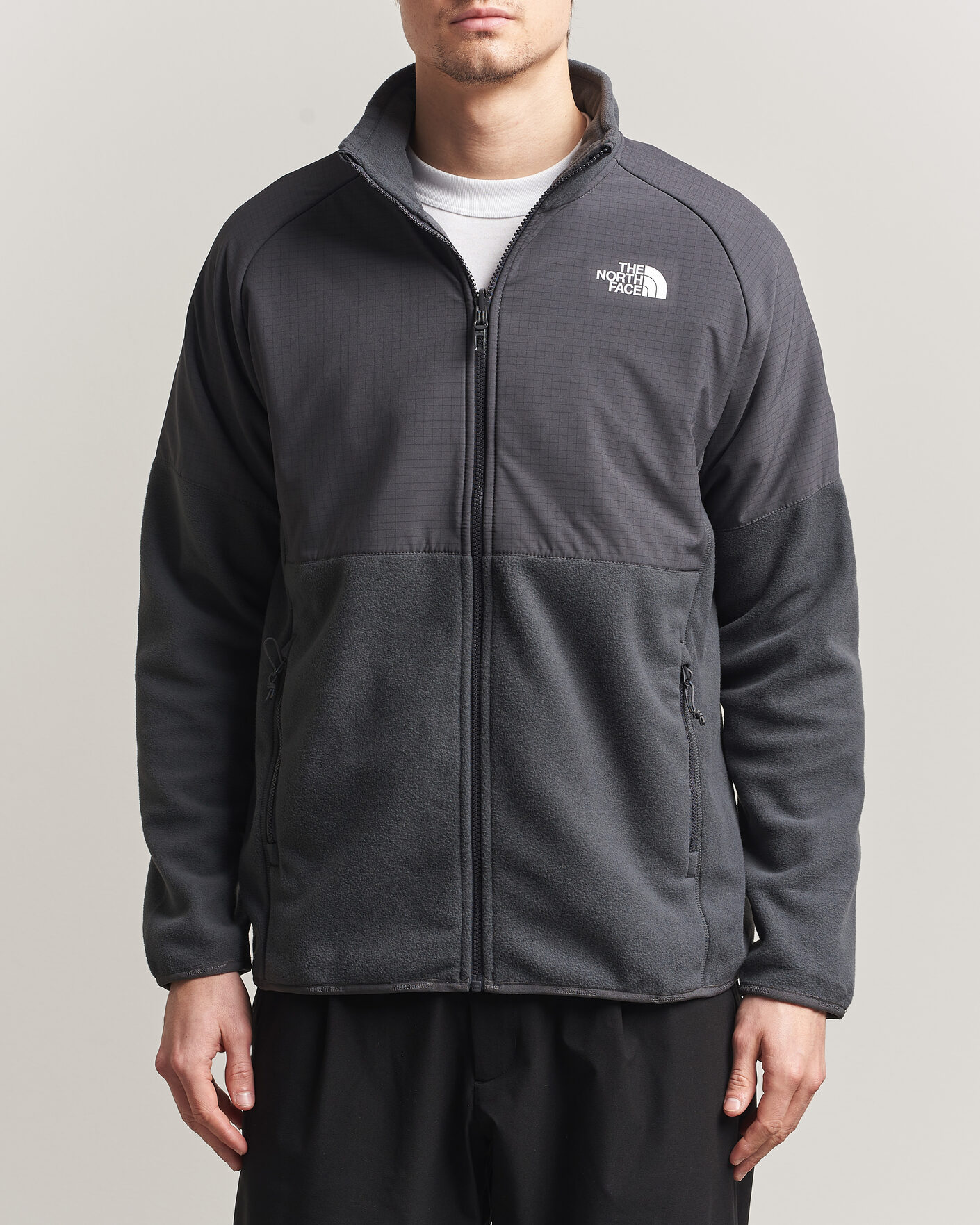 Homme | Pulls Et Tricots | The North Face | Glacier Hybrid Fleece Black