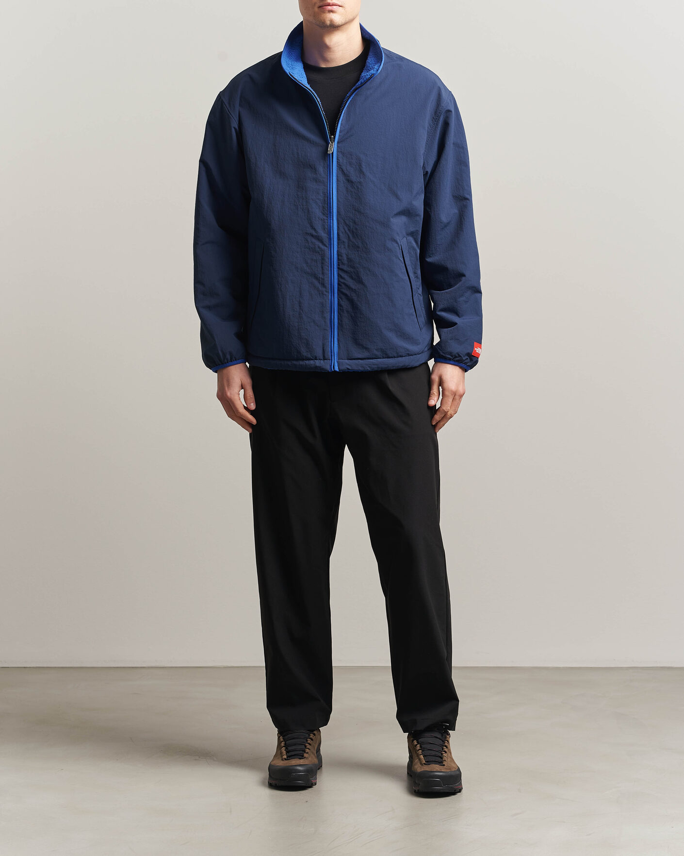 Homme | Manteaux Et Vestes | The North Face | Red Box Reversible Fleece Jacket Summit Navy