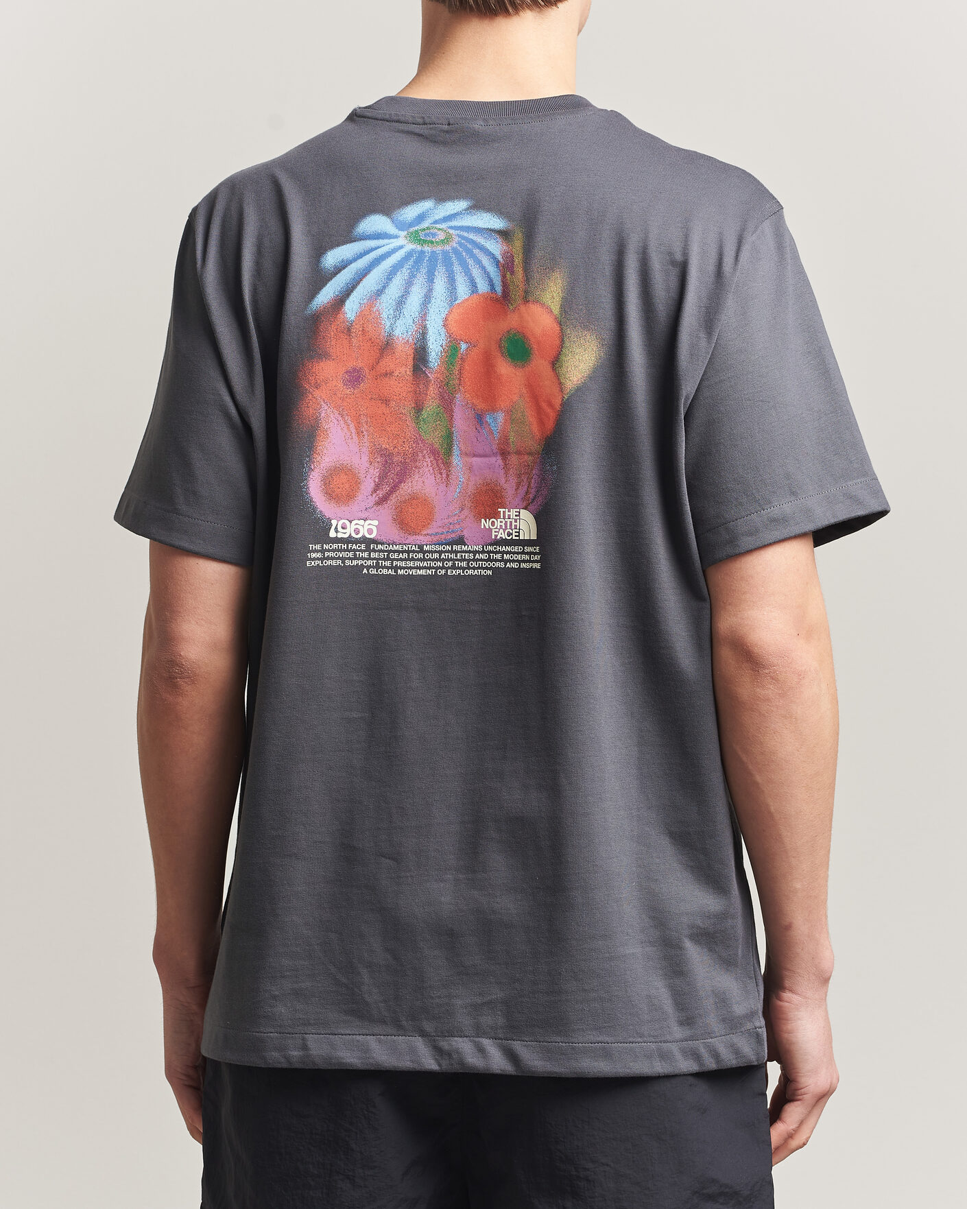 Homme | T-shirts | The North Face | 1966 Printed T-Shirt Anthracite Grey