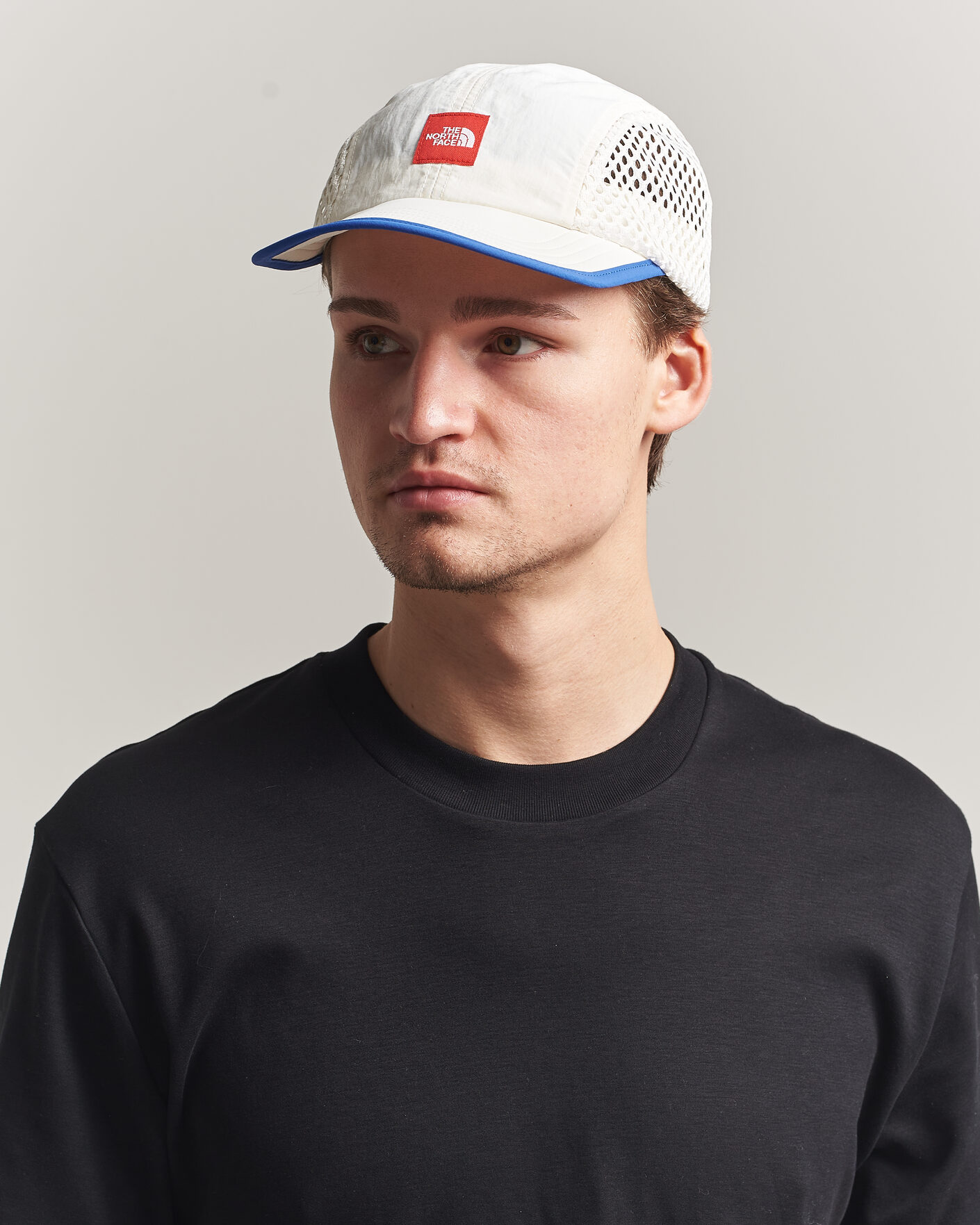 Homme | Bobs Et Casquettes | The North Face | Red Box Nylon Hat White Dune