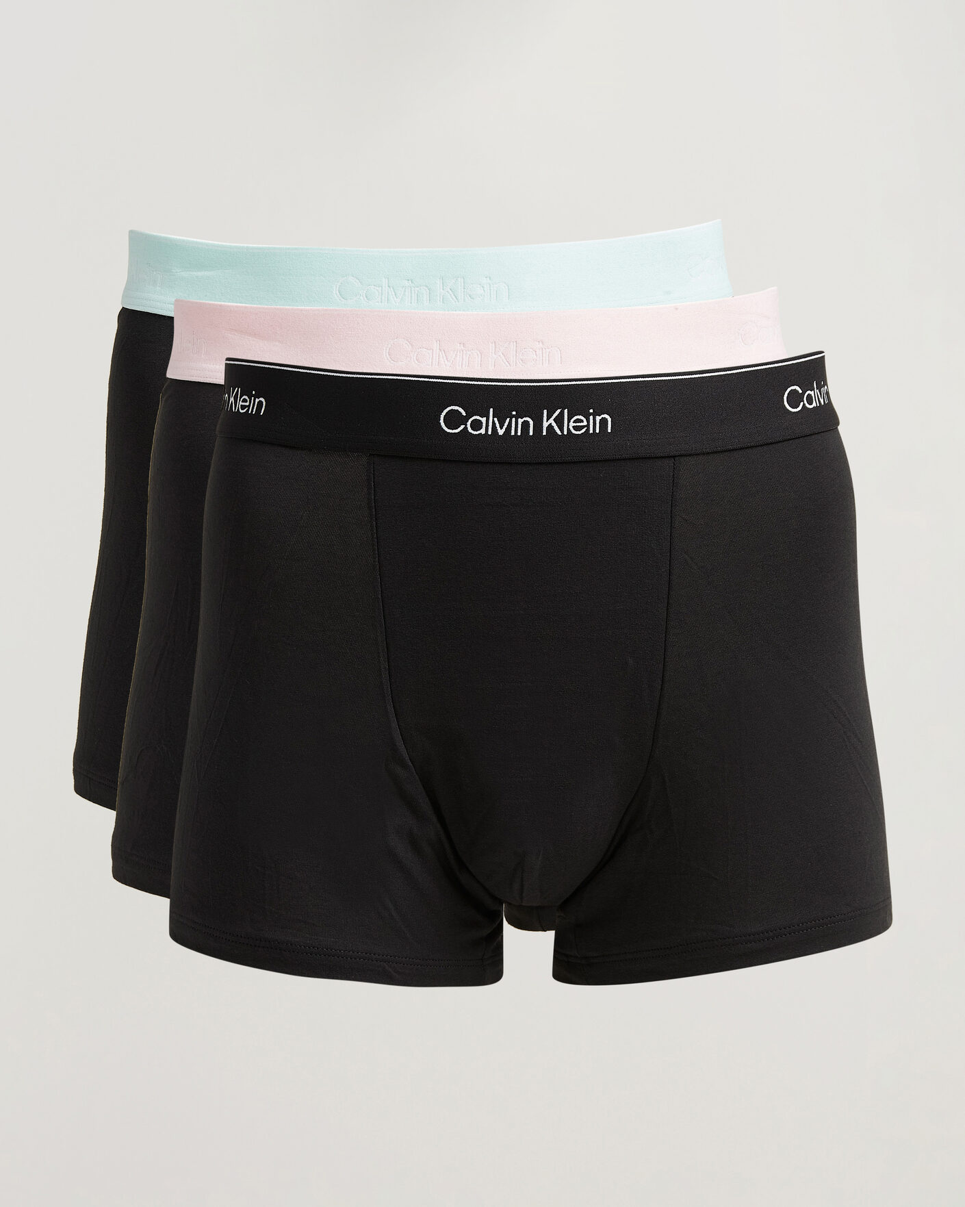 Homme | Sous-Vêtements Et Chaussettes | Calvin Klein | 3-Pack Icon Cotton Stretch Relaxed Trunk Black